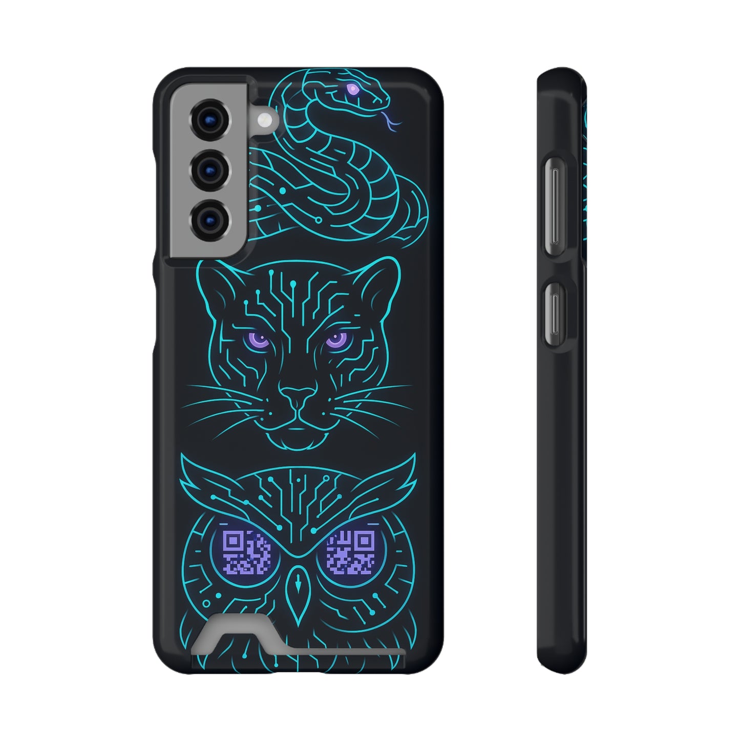 Mystic Midnight • Samsung Galaxy S21 • MagSafe® Tough Case with Card Holder
