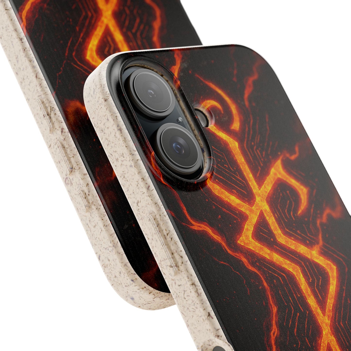Molten Glyph • Apple iPhone 16 Eco-Friendly Phone Case