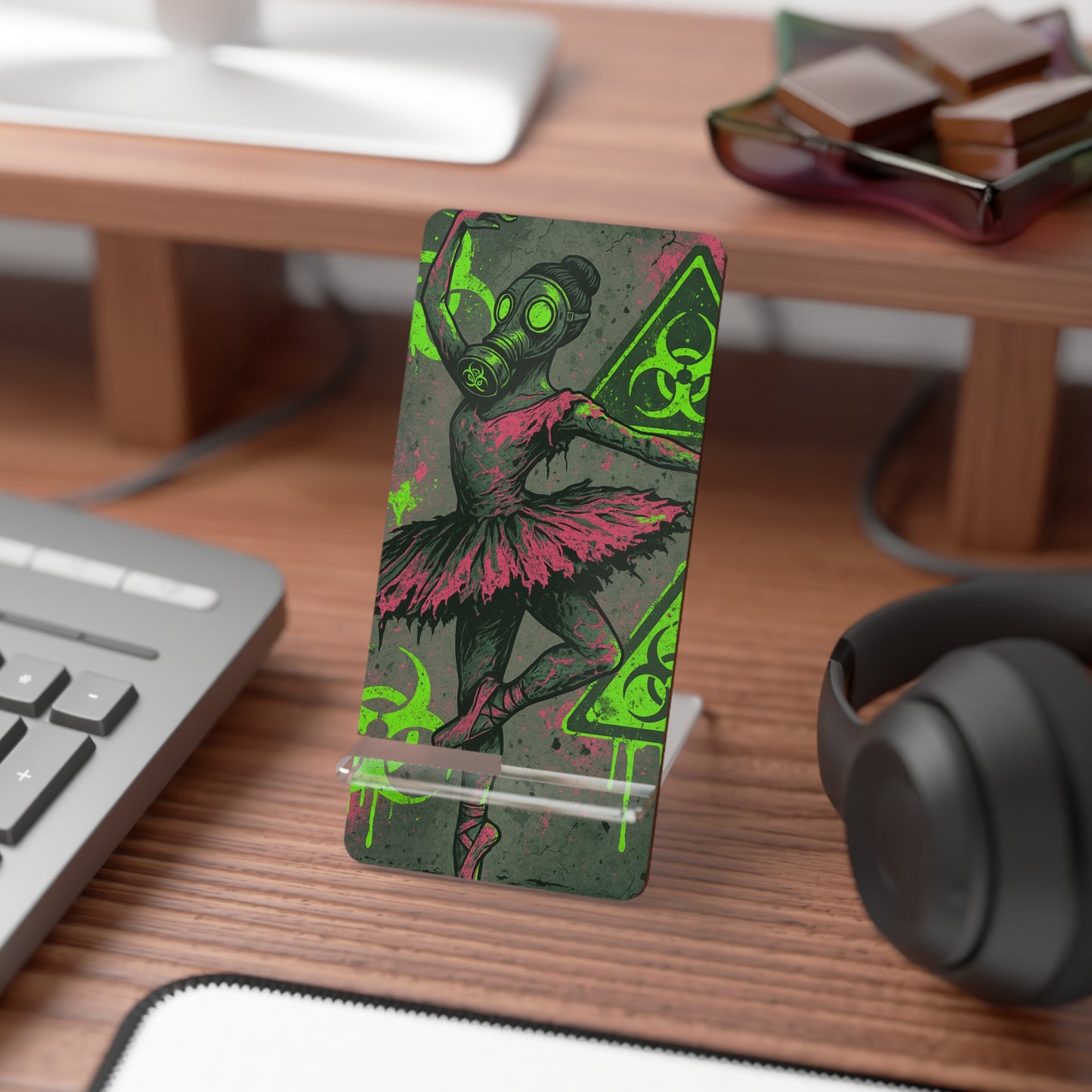 Biohazard Ballerina • Smartphone Display Stand