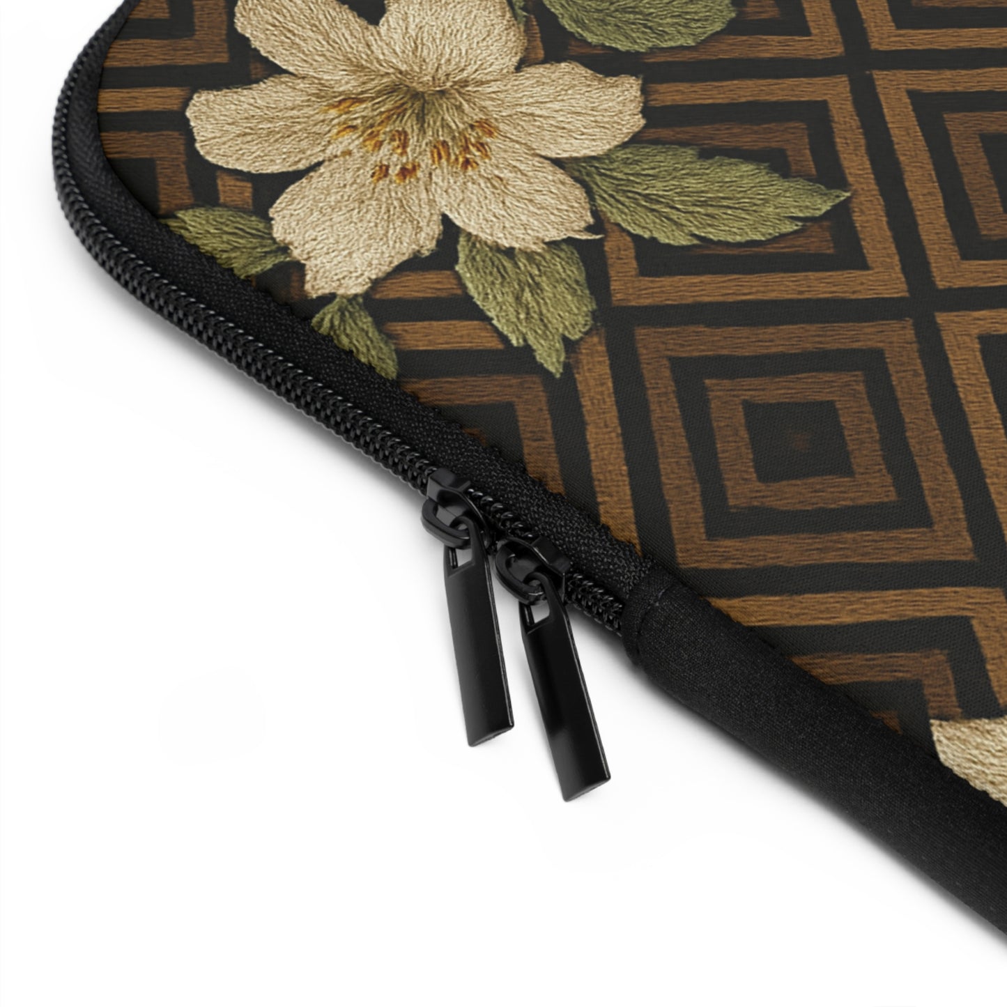 Velvet Bloom • Dual Zipper Laptop Sleeve