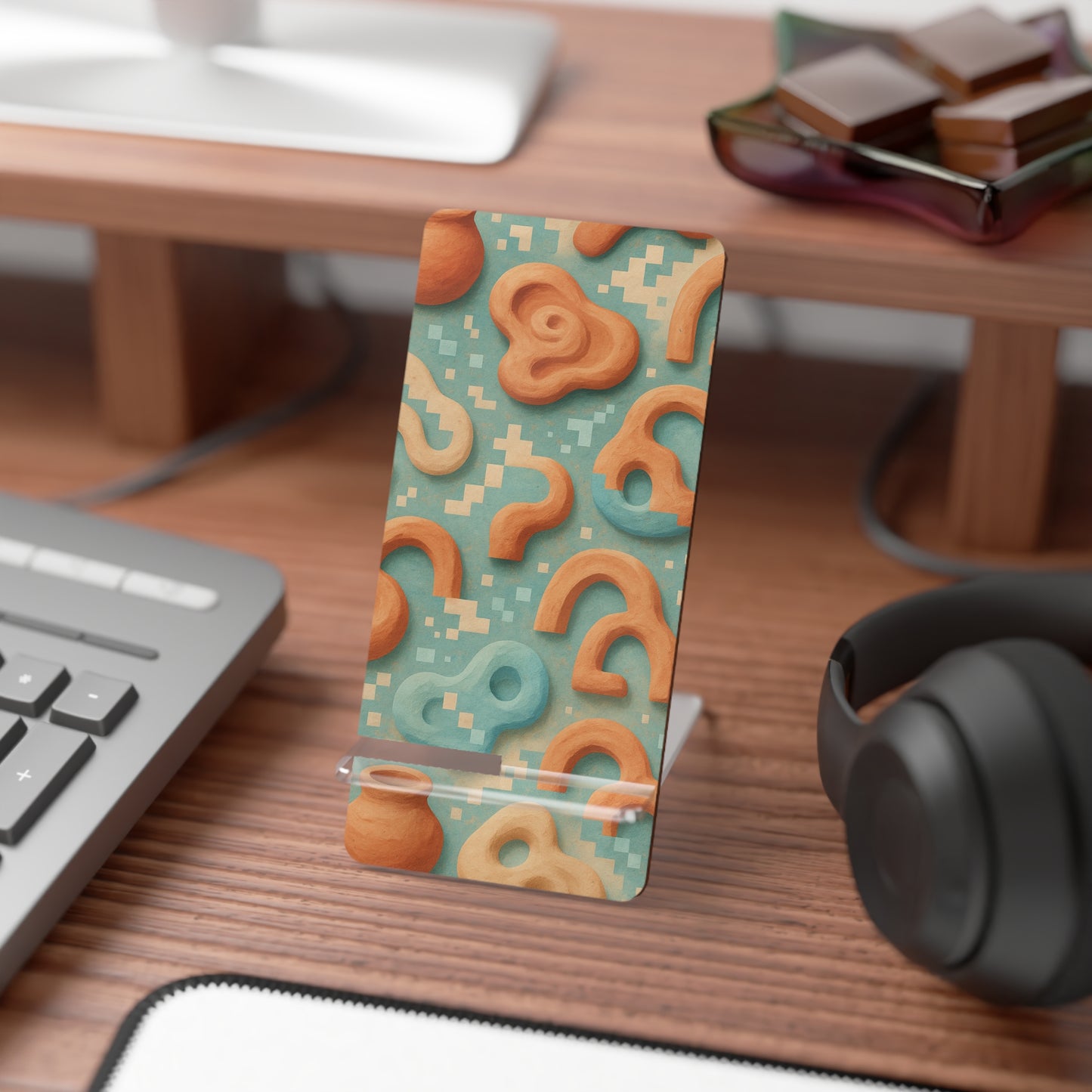 Pixel Clay • Smartphone Display Stand