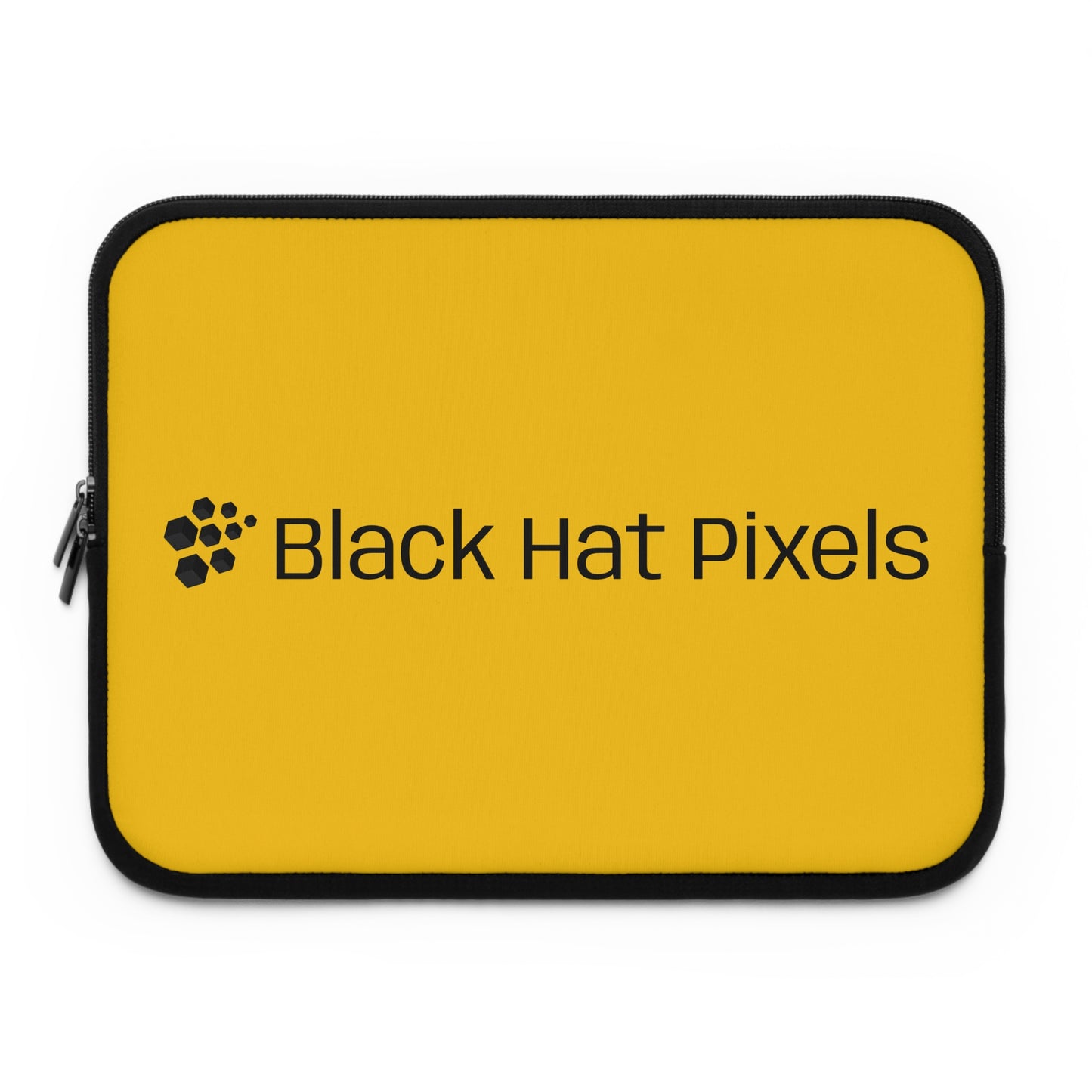 Black Hat Pixels • Dual Zipper Laptop Sleeve