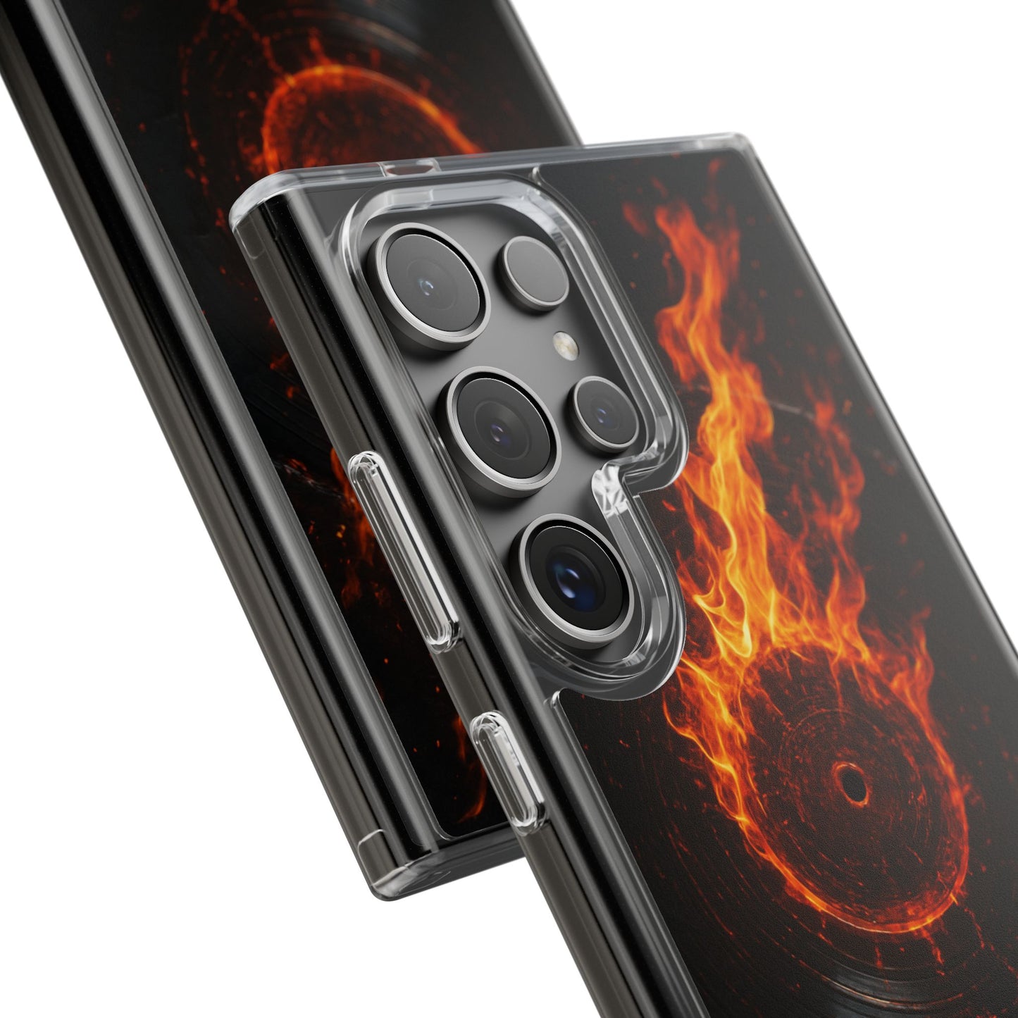 Vinyl Inferno • Samsung Galaxy S24 • Clear Case