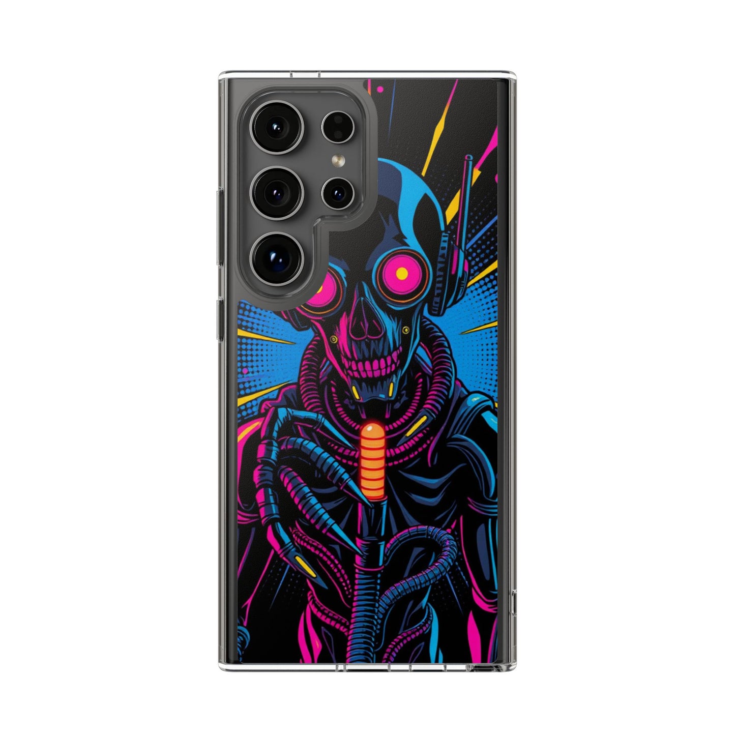 Neon Reaper • Samsung Galaxy S24 • Clear Case