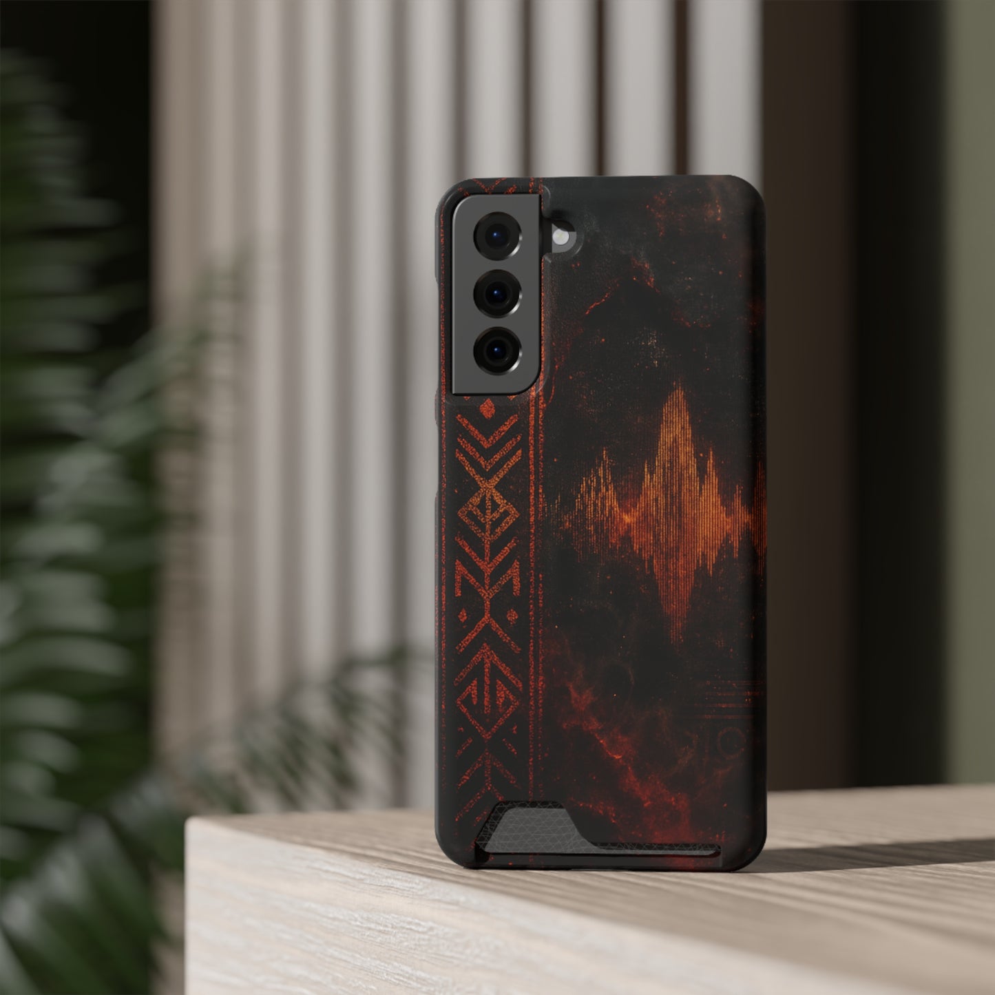 Tribal Pulse • Samsung Galaxy S21 • MagSafe® Tough Case with Card Holder