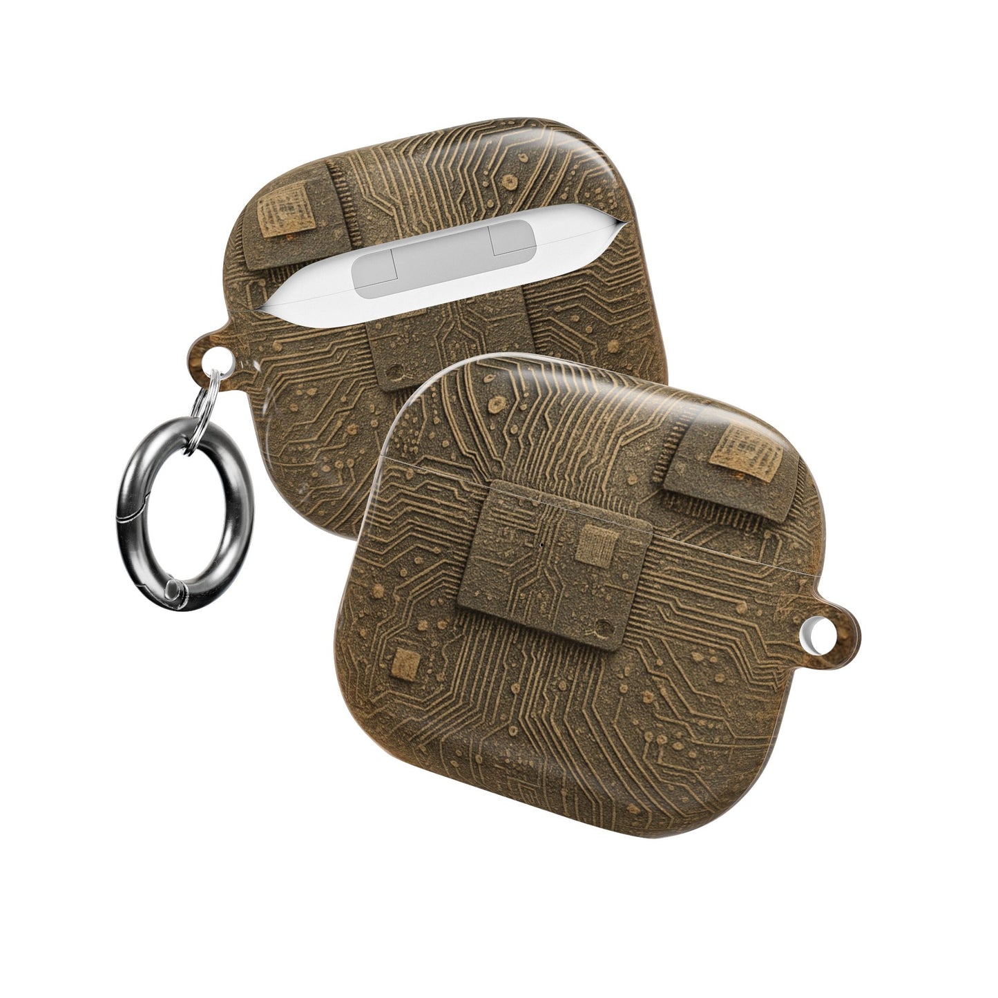 Sand Circuit • AirPods Gen 4 Case (AOP)