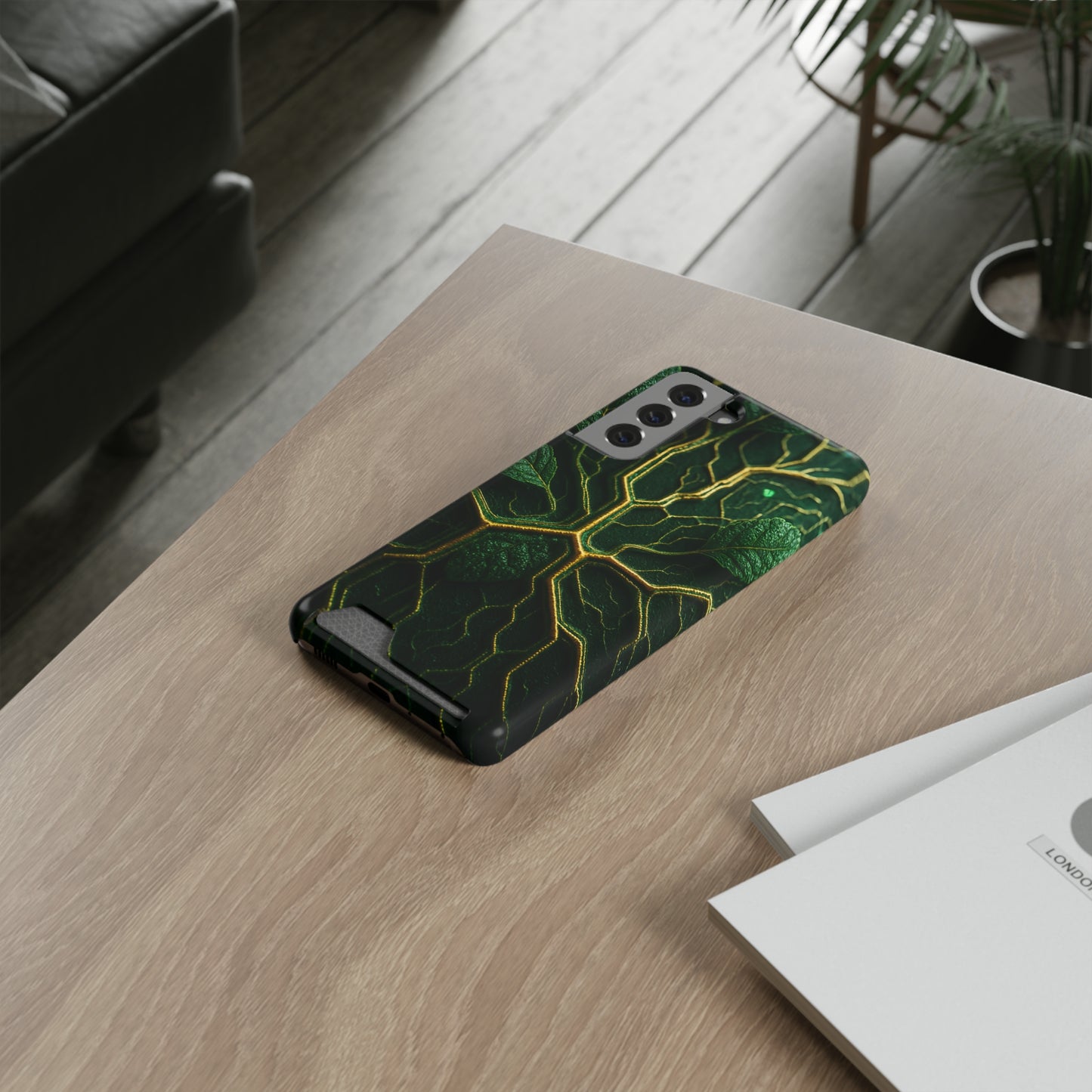 Macro Flora • Samsung Galaxy S21 • MagSafe® Tough Case with Card Holder