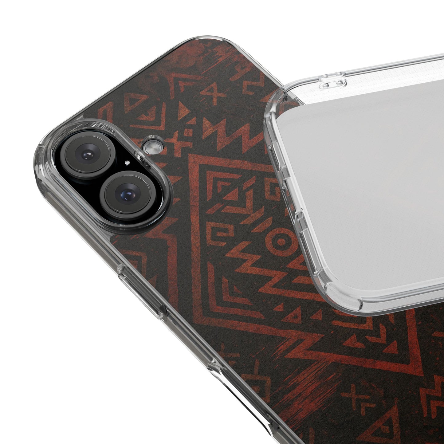 Tribal Glitch • Apple iPhone 16 • Clear Case