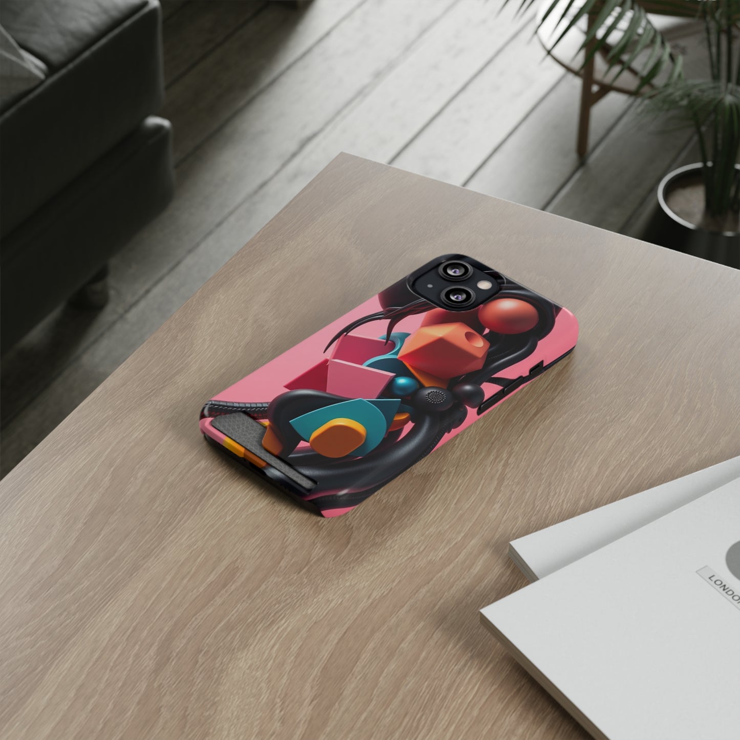 Shape Shifter • Apple iPhone 13 • MagSafe® Tough Case with Card Holder