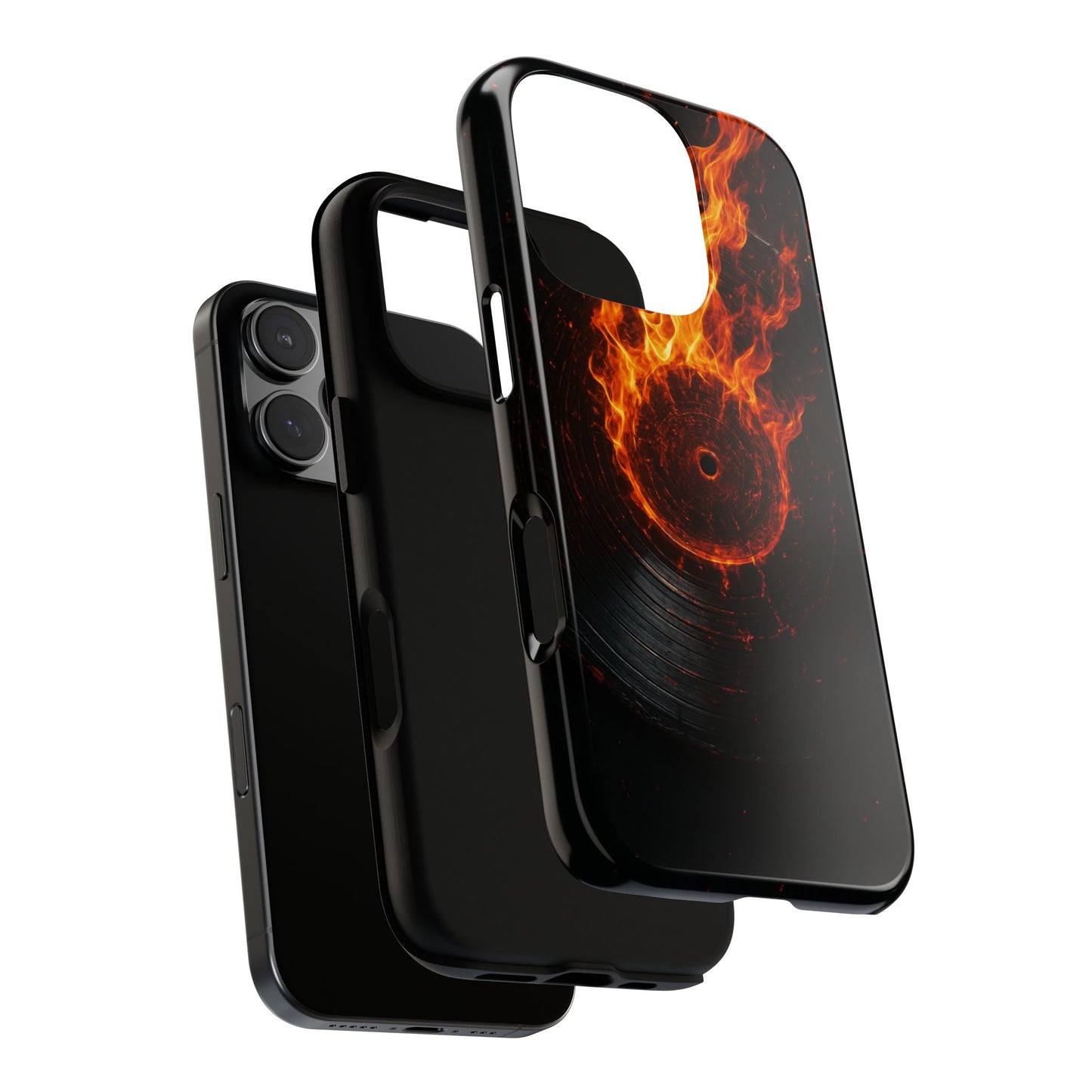 Vinyl Inferno • Apple iPhone 16 • MagSafe® Magnetic Tough Case