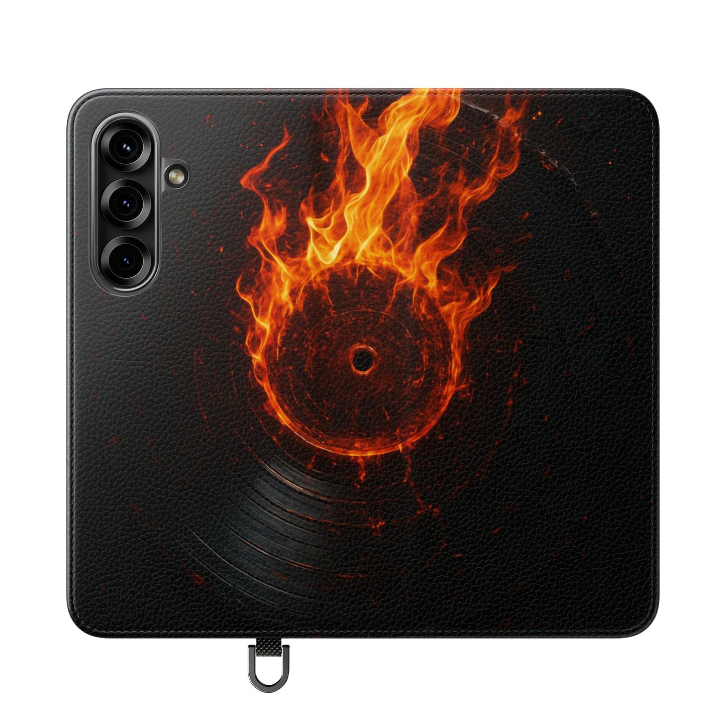 Vinyl Inferno • Samsung Galaxy S25 Flip Case
