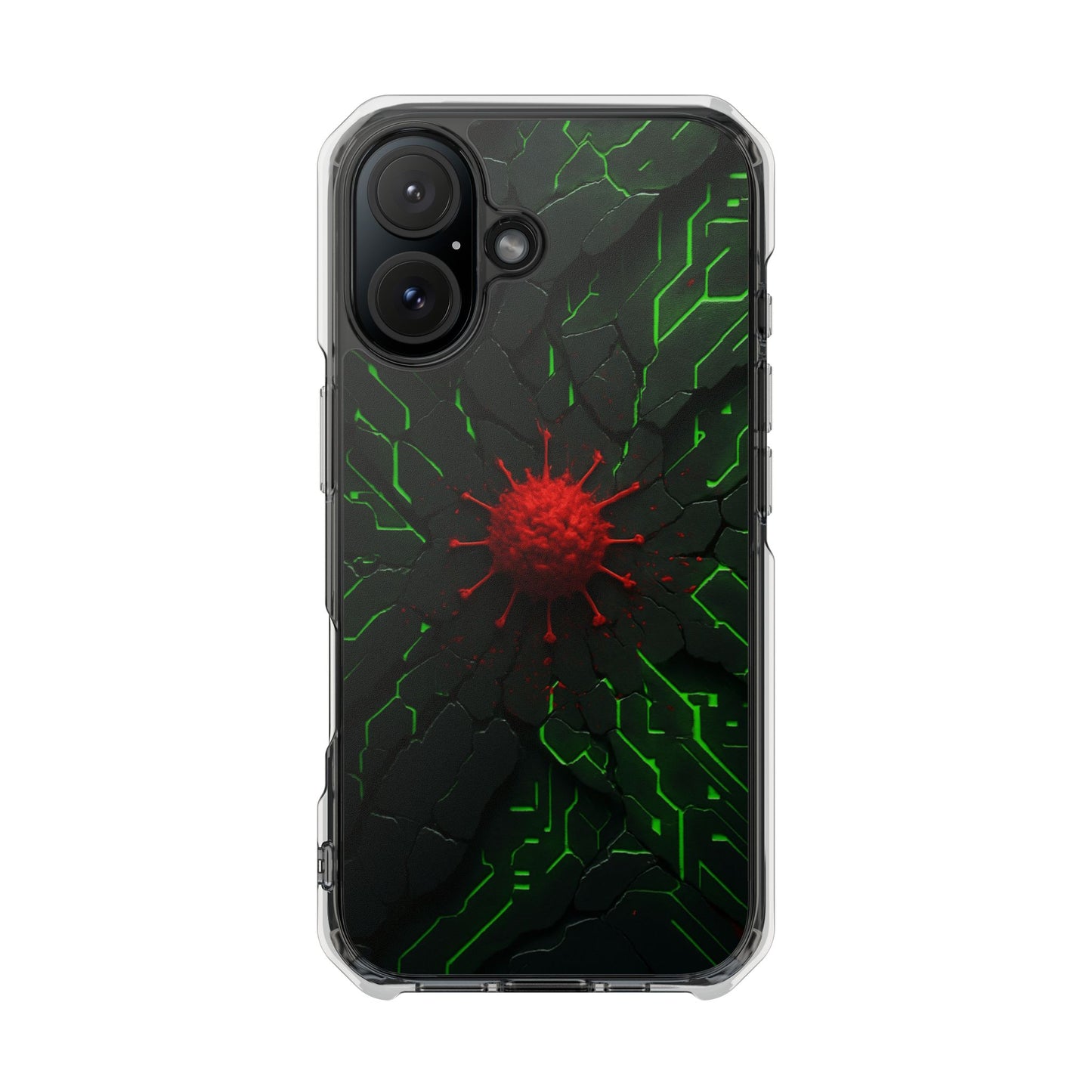Atomic Fusion • Apple iPhone 16 • MagSafe® Clear Case