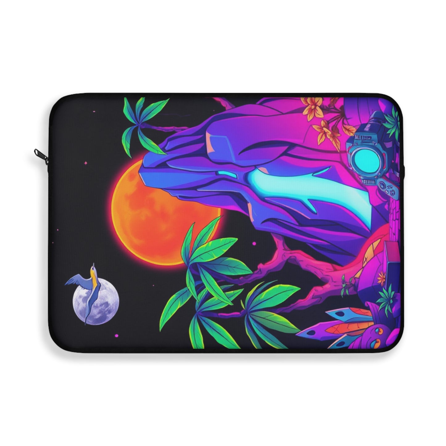 Lunar Paradise • Single Zipper Laptop Sleeve