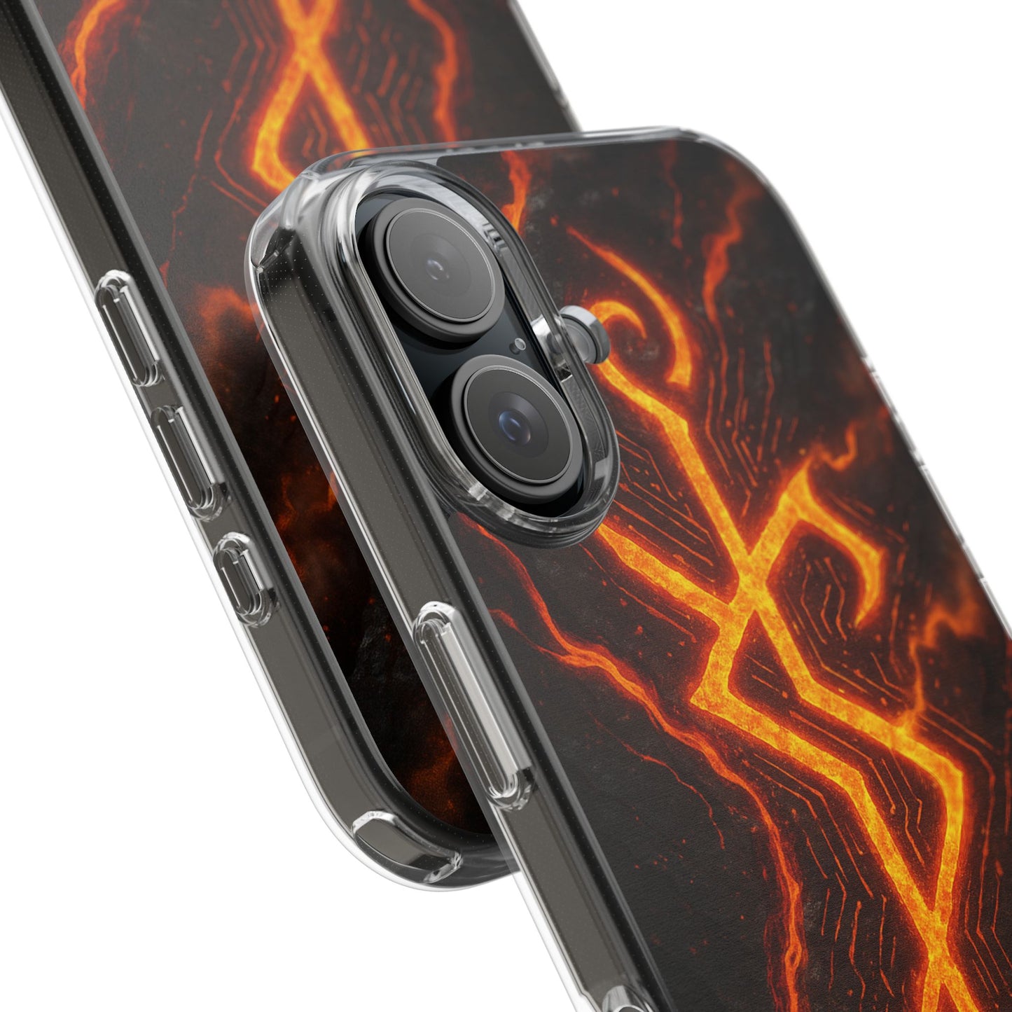 Molten Glyph • Apple iPhone 16 • Clear Case