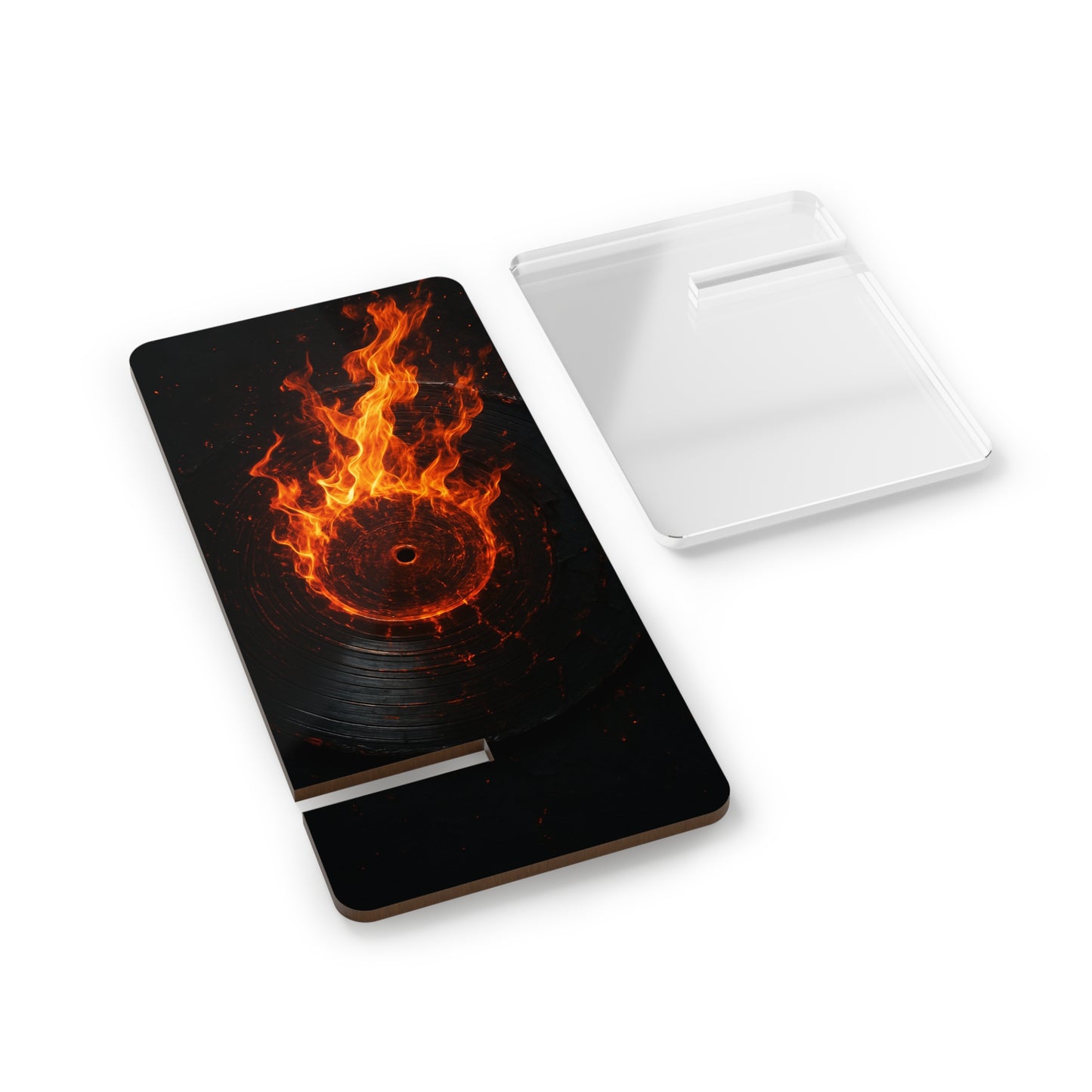 Vinyl Inferno • Smartphone Display Stand