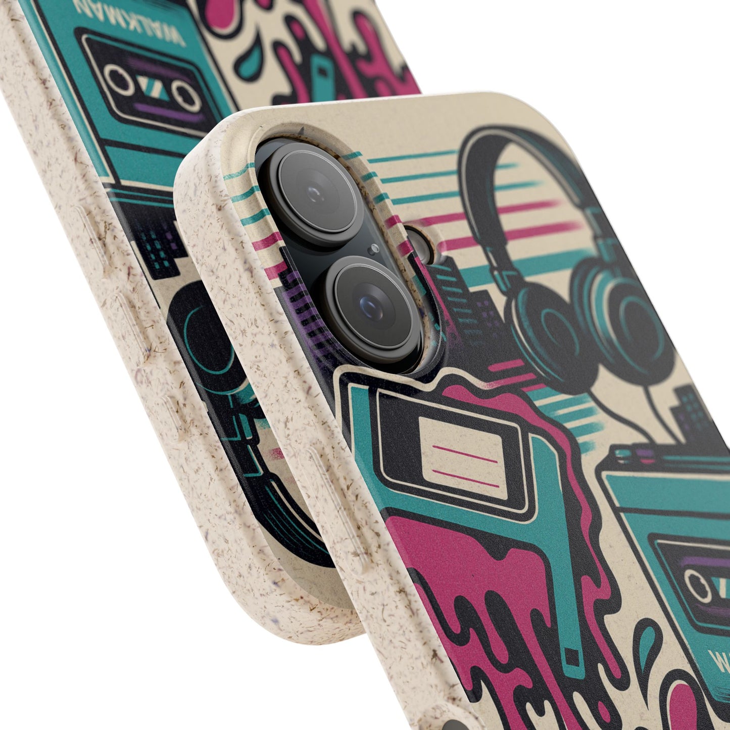 Retro Beats • Apple iPhone 16 Eco-Friendly Phone Case