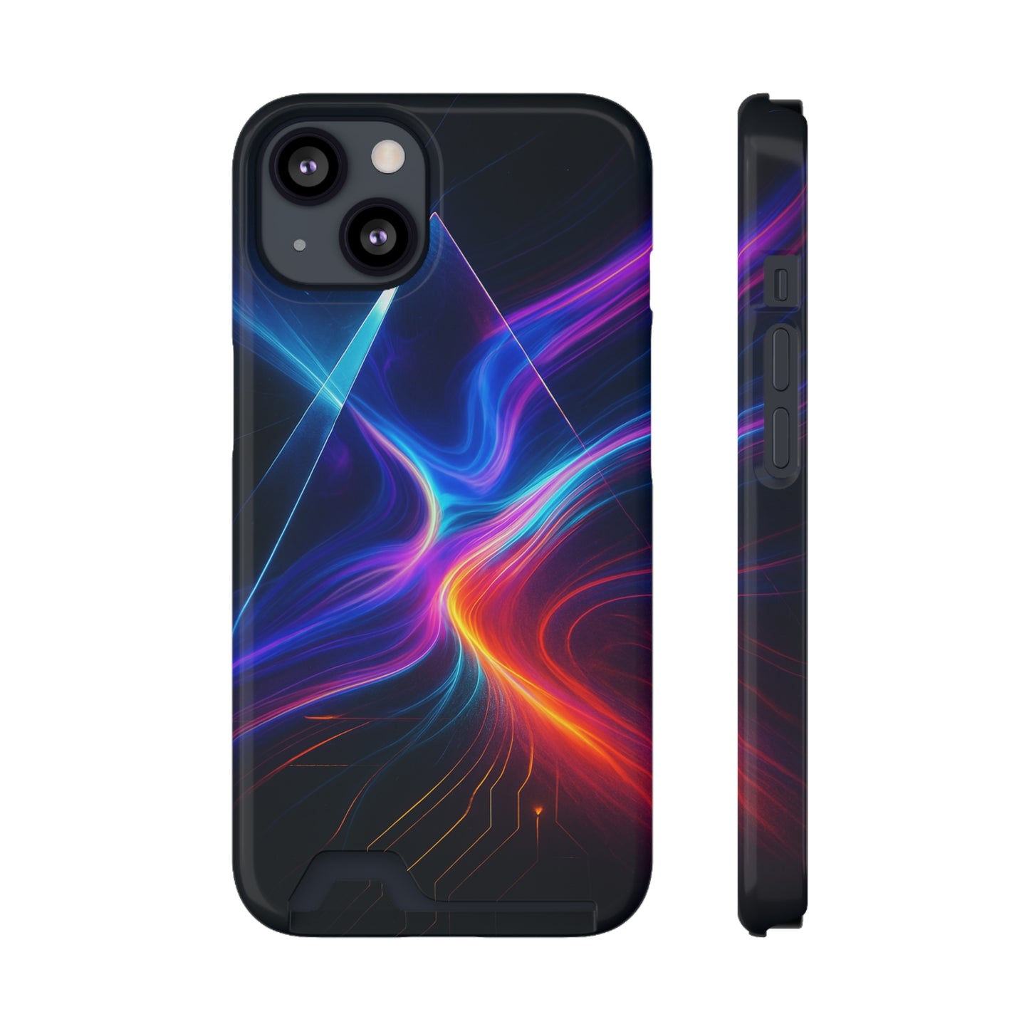 Prism Fracture • Apple iPhone 13 • MagSafe® Tough Case with Card Holder