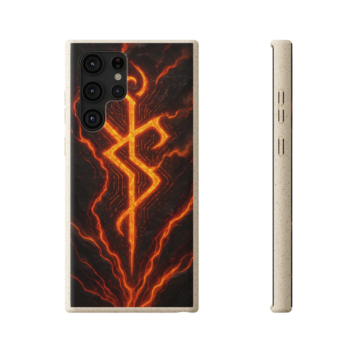 Molten Glyph • Samsung Galaxy S22 Eco-Friendly Phone Case