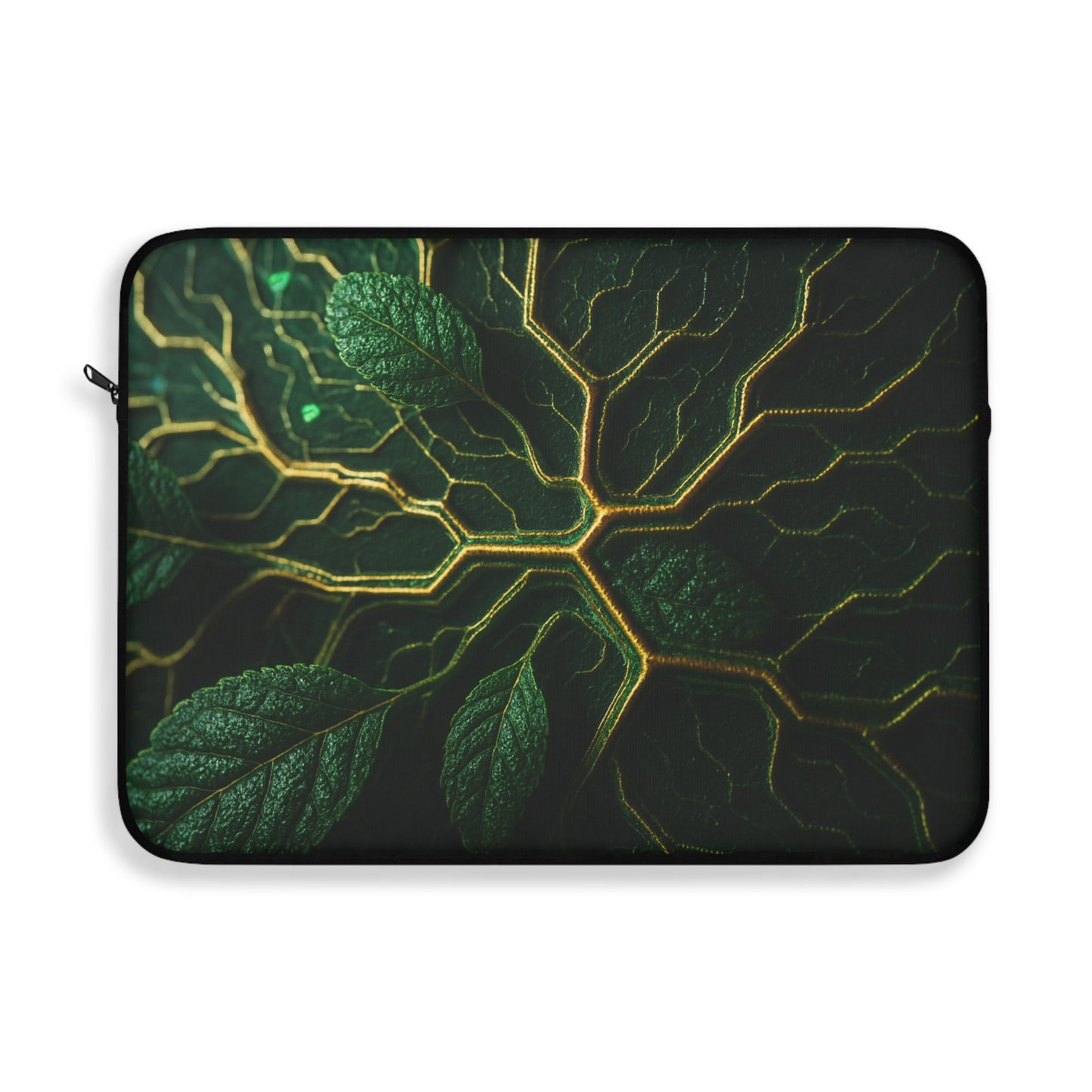 Macro Flora • Single Zipper Laptop Sleeve