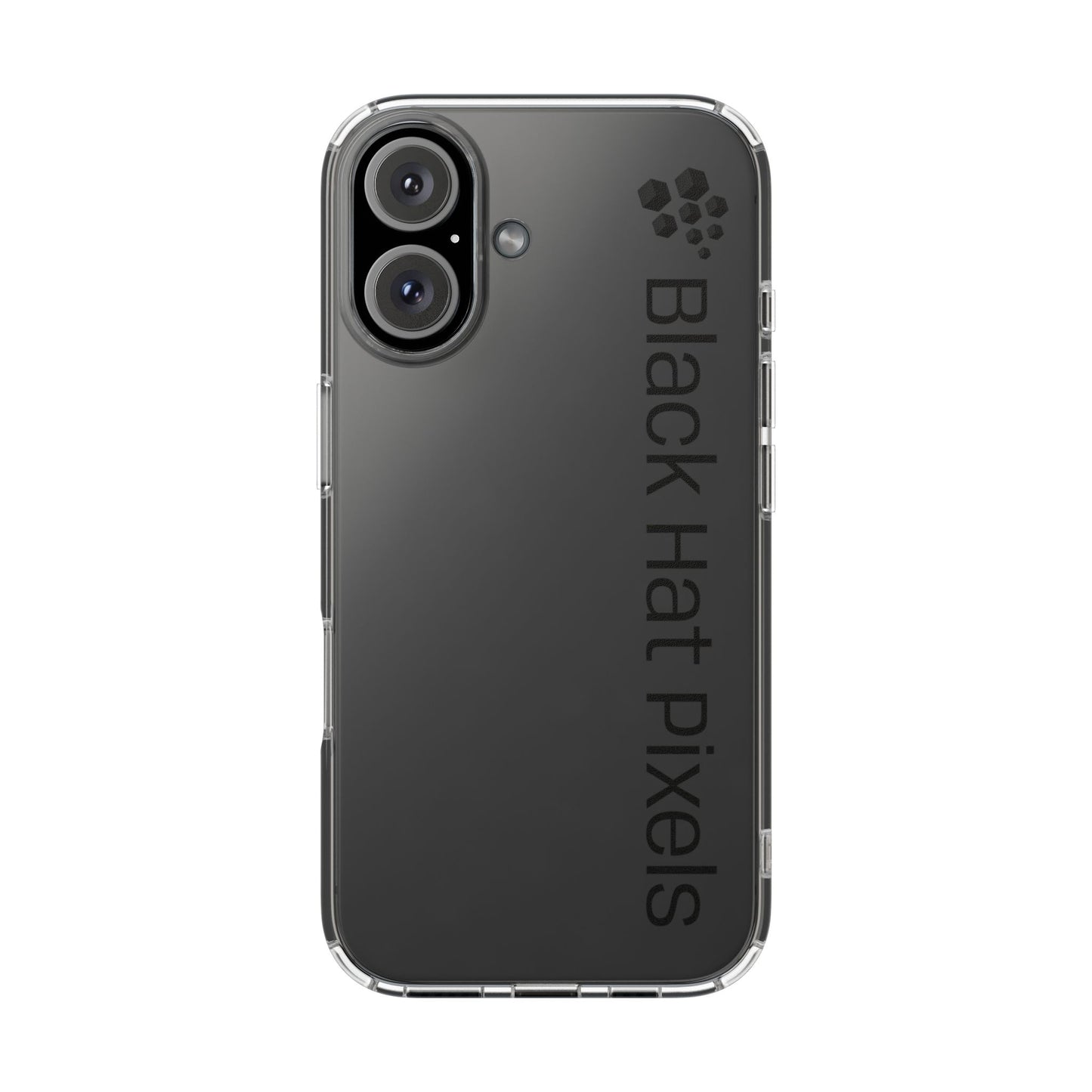 Black Hat Pixels • Apple iPhone 16 • Clear Case