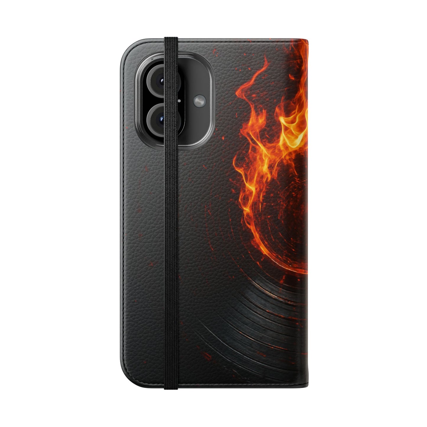 Vinyl Inferno • Apple iPhone 16 Flip Case
