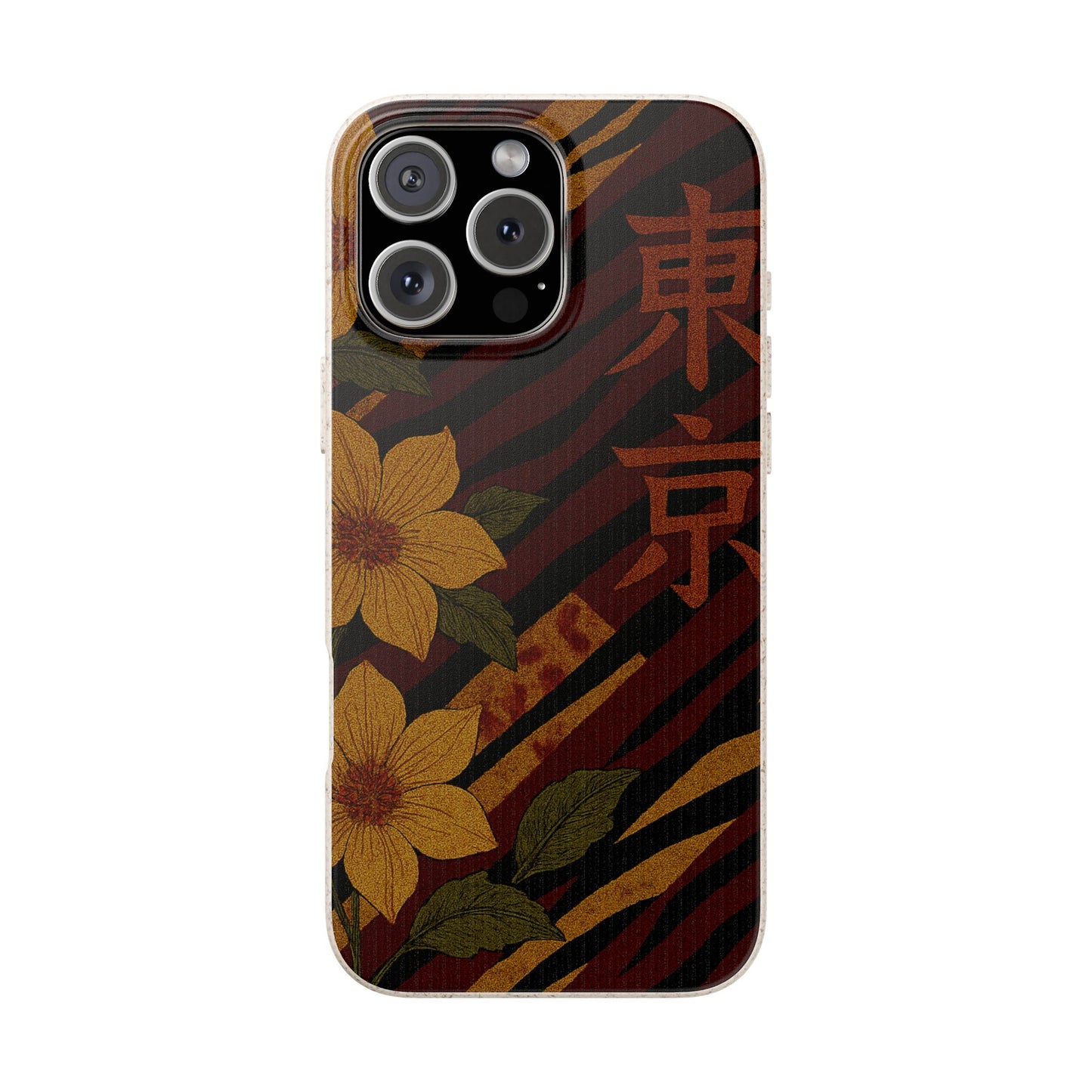 Tiger Petal • Apple iPhone 16 Eco-Friendly Phone Case