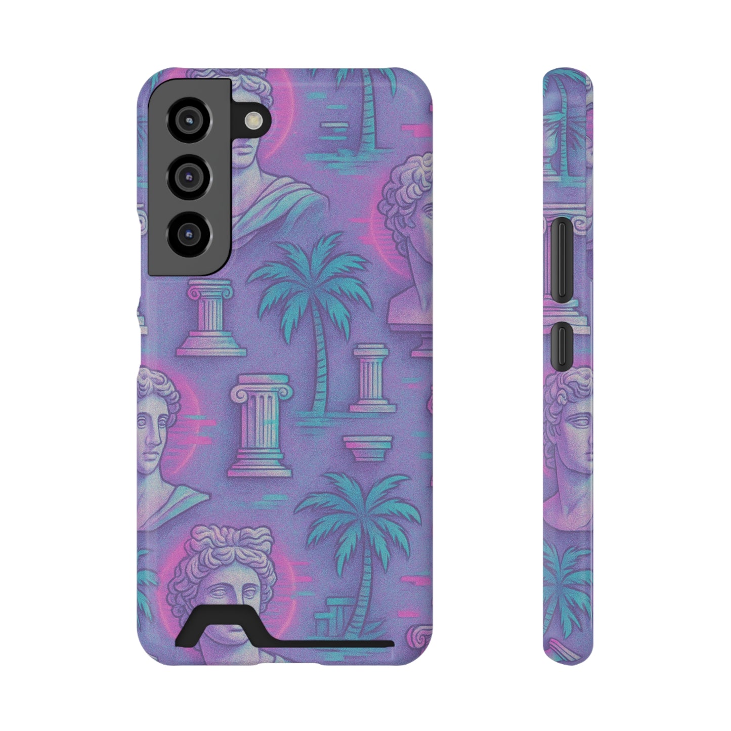 Pillars and Palms • Samsung Galaxy S22 • MagSafe® Tough Case with Card Holder