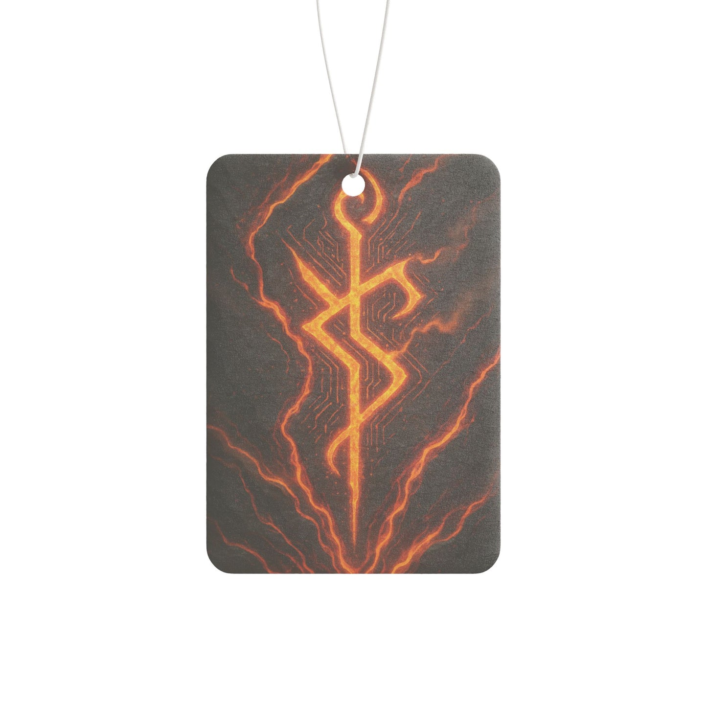 Molten Glyph • Car Air Freshener