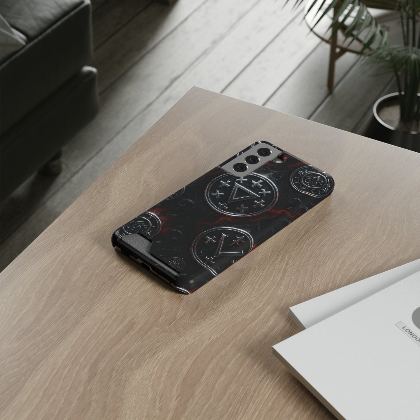 Aether Signal • Samsung Galaxy S21 • MagSafe® Tough Case with Card Holder