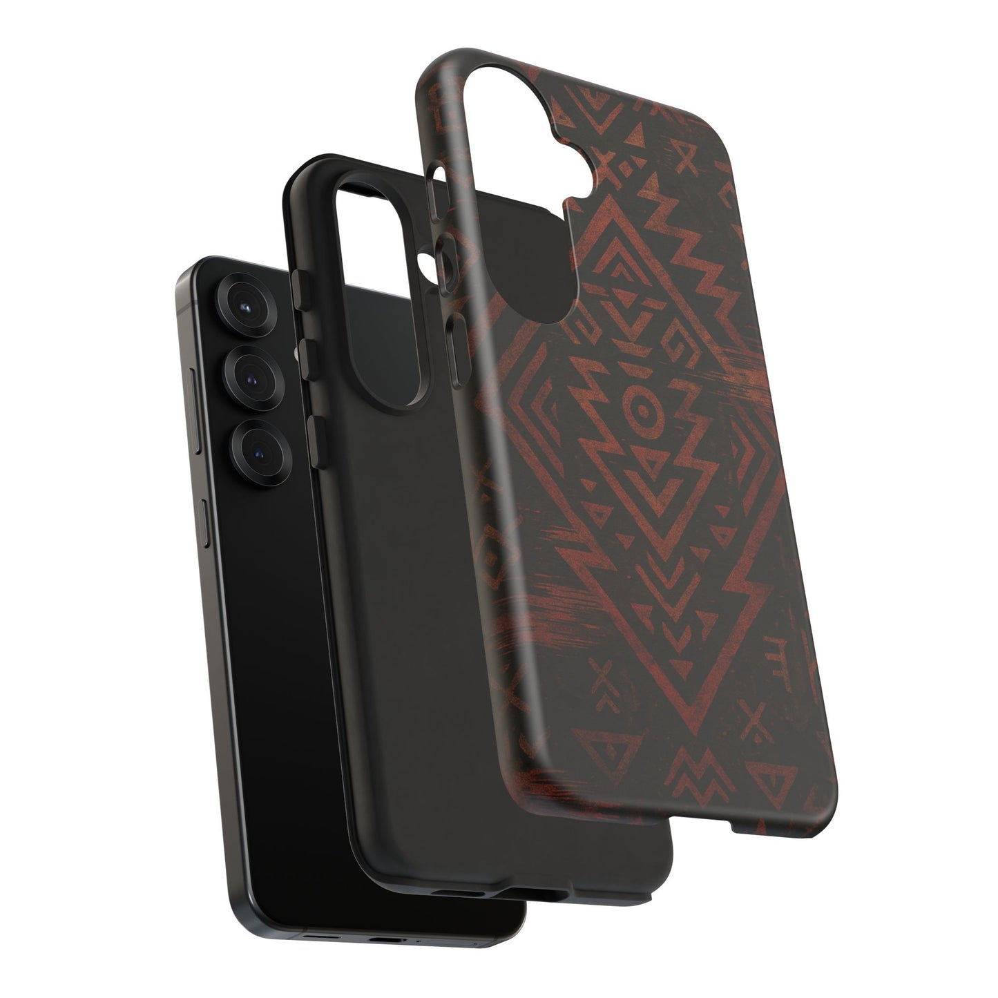 Tribal Glitch • Samsung Galaxy S25 • MagSafe® Magnetic Tough Case