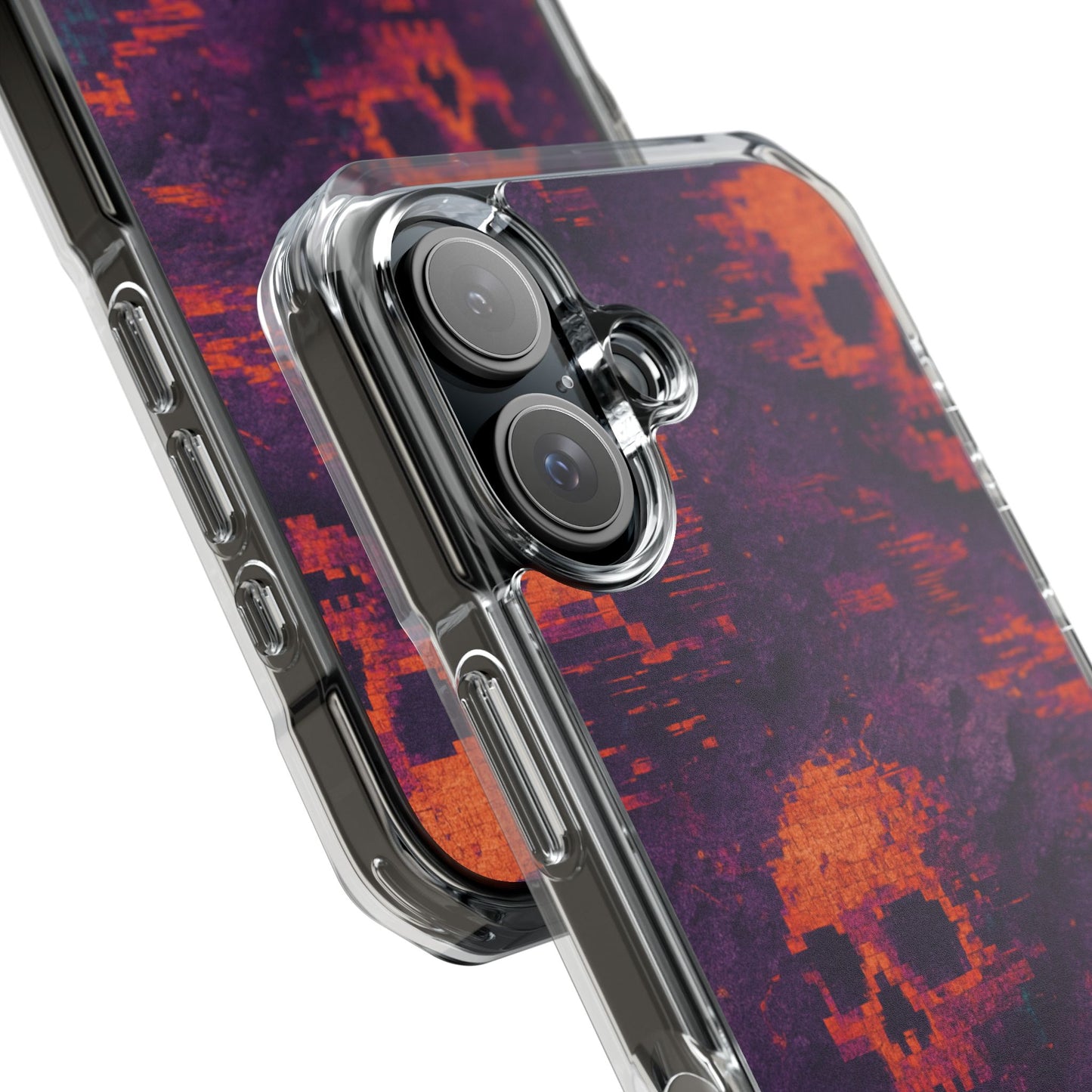 Death Glitch • Apple iPhone 16 • MagSafe® Clear Case