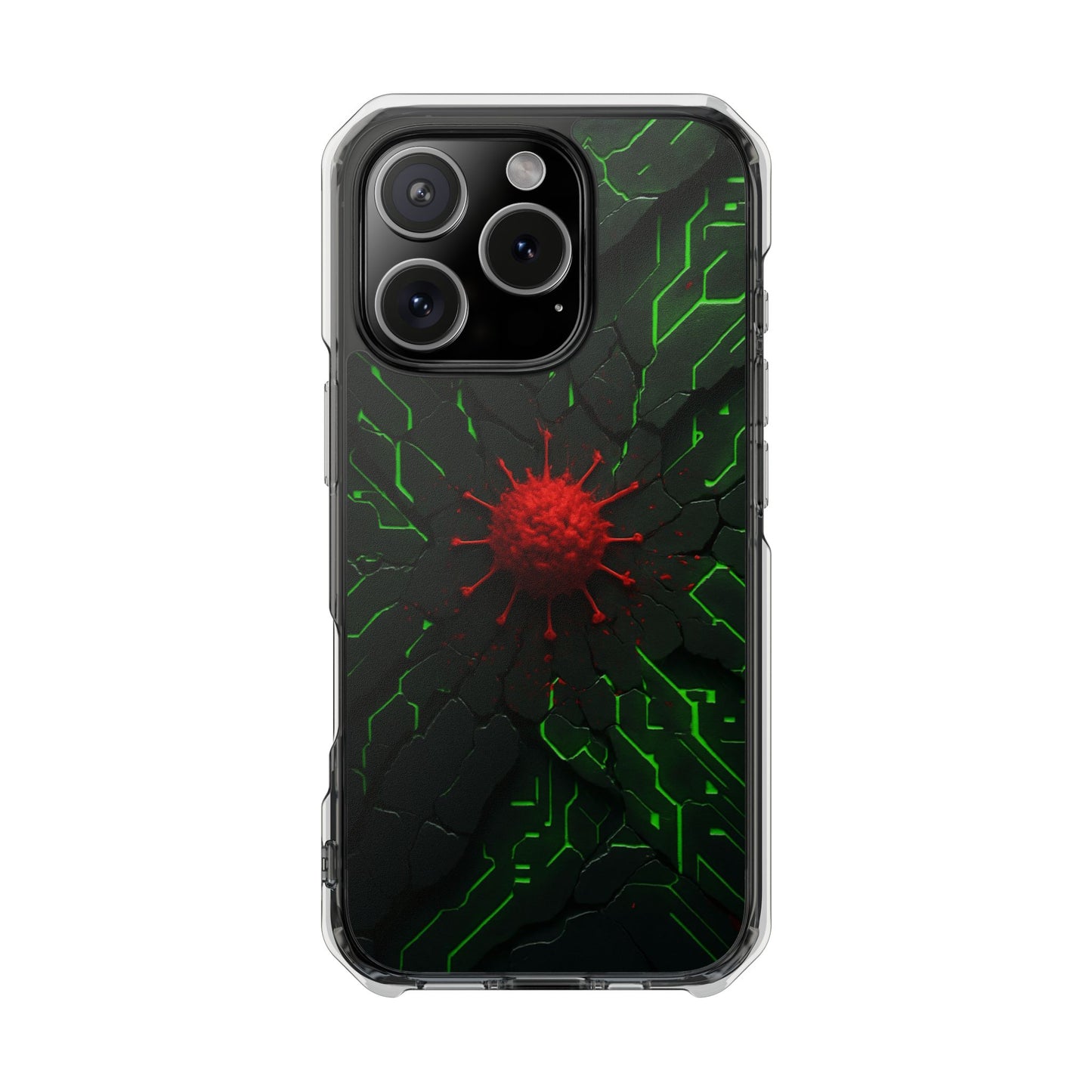 Atomic Fusion • Apple iPhone 16 • MagSafe® Clear Case