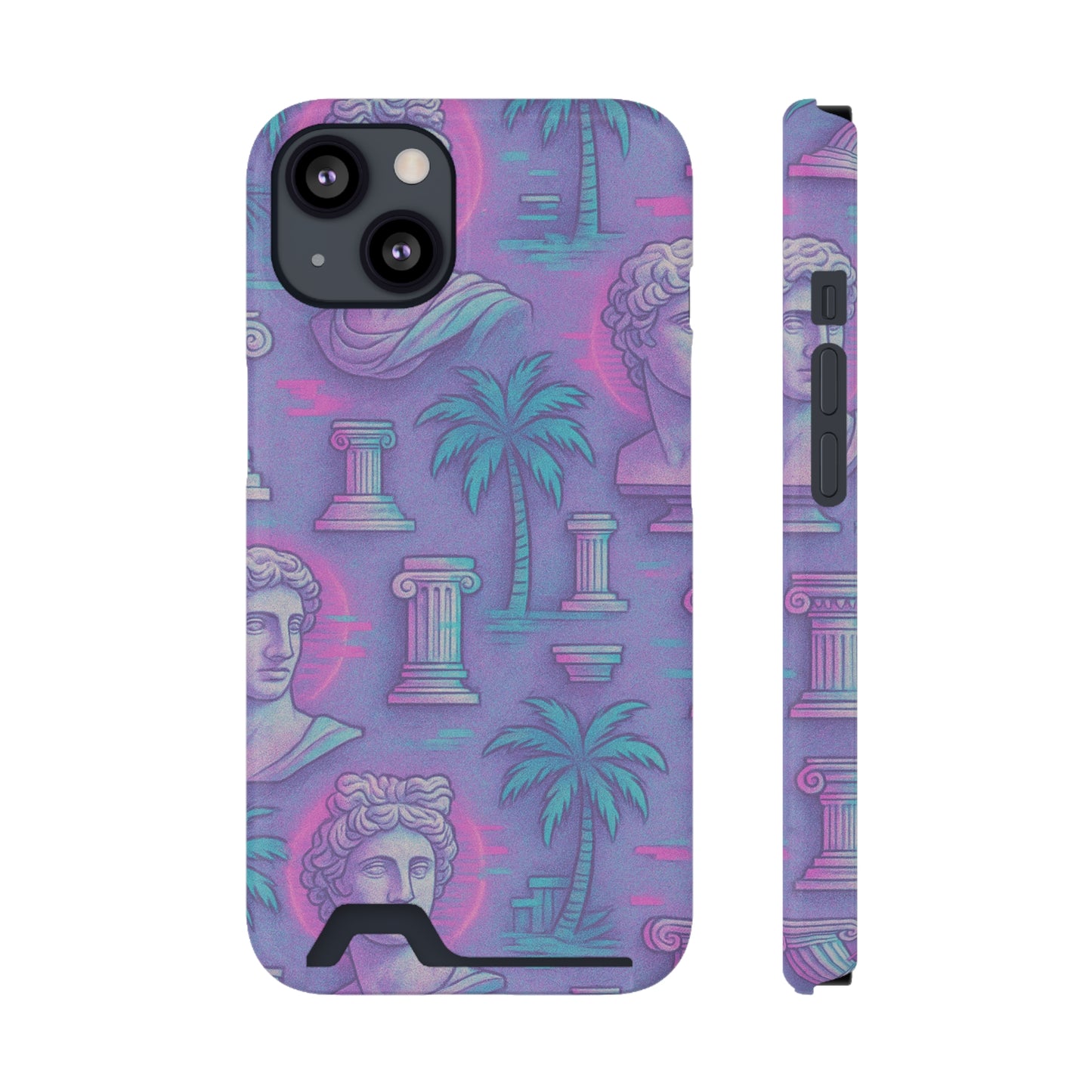 Pillars and Palms • Apple iPhone 13 • MagSafe® Tough Case with Card Holder