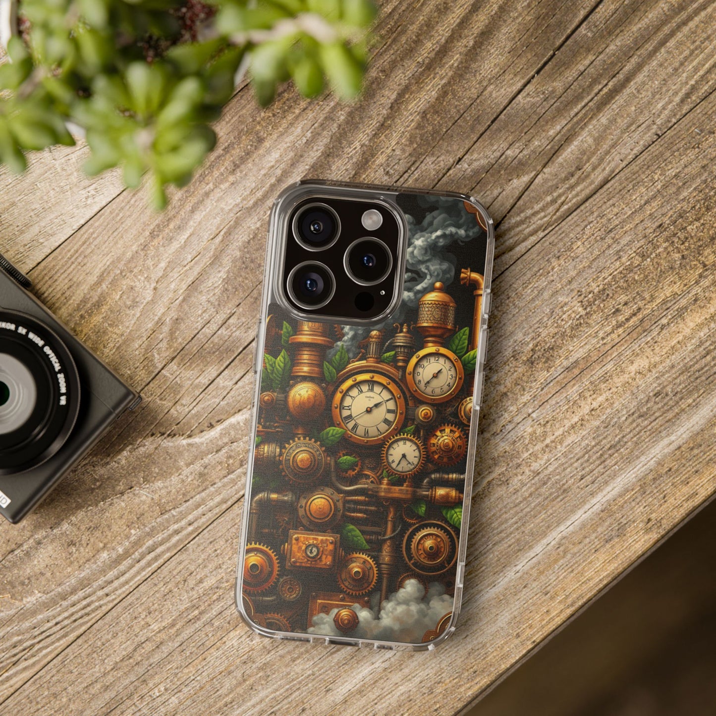 Steampunk Signal • Apple iPhone 16 • Clear Case