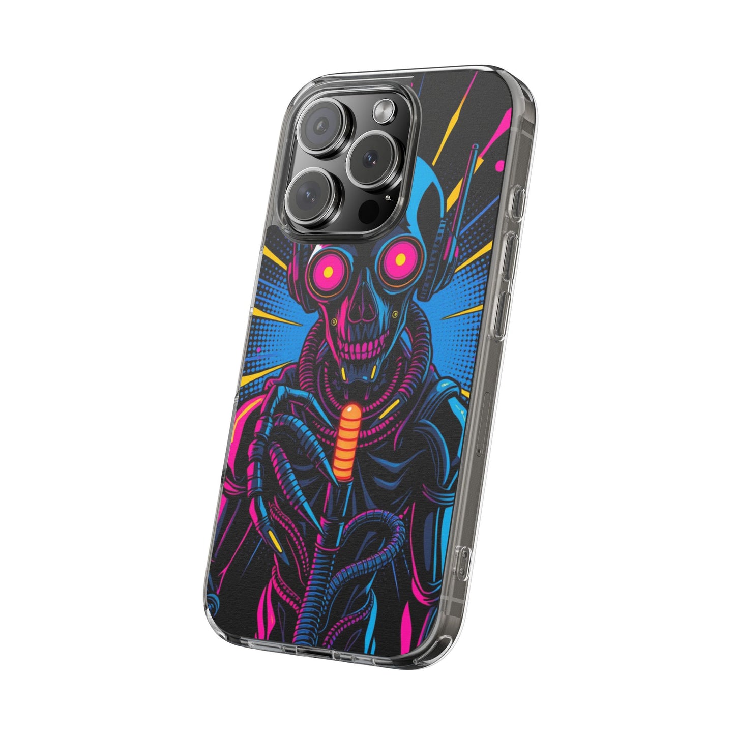 Neon Reaper • Apple iPhone 16 • Clear Case