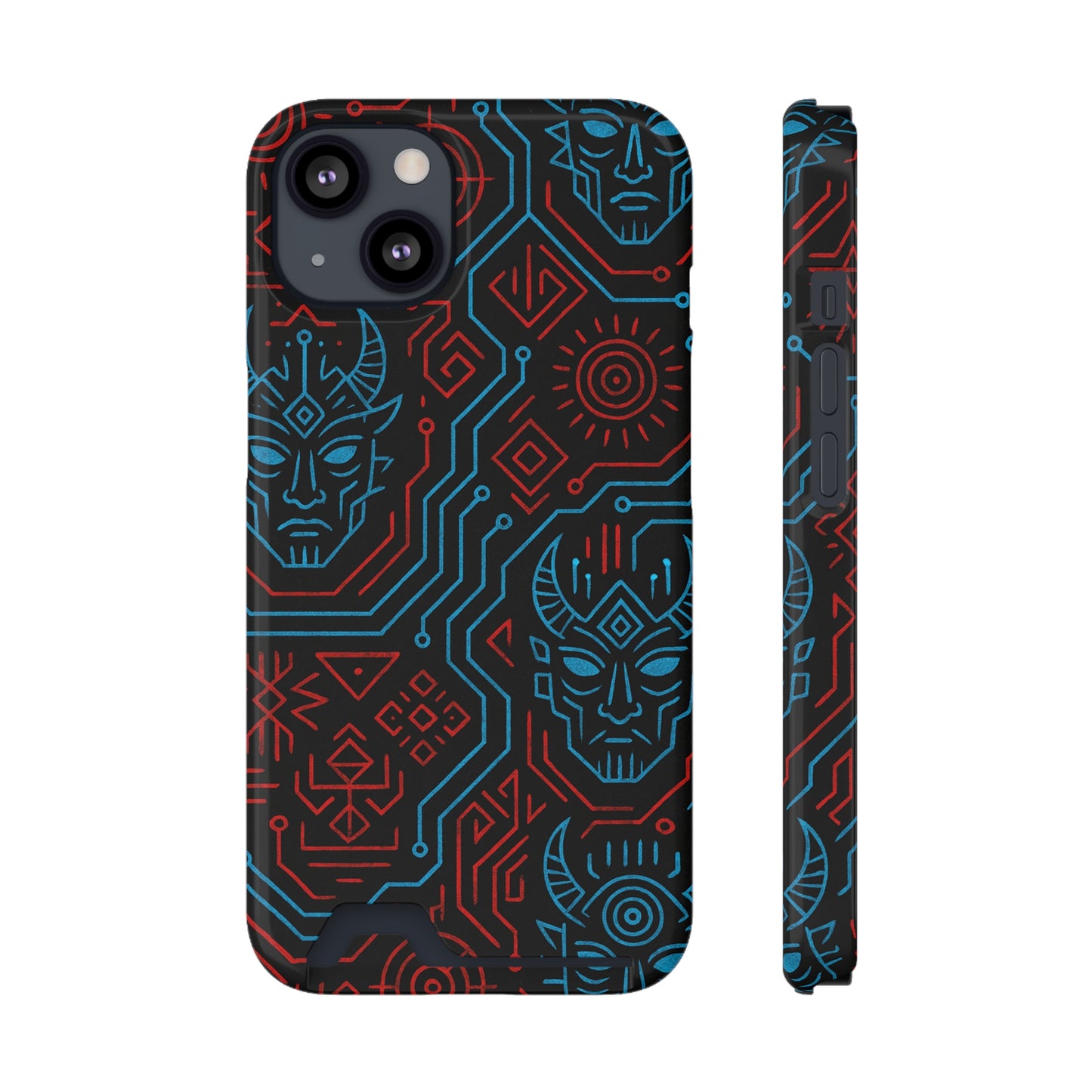 Totem Pulse • Apple iPhone 13 • MagSafe® Tough Case with Card Holder