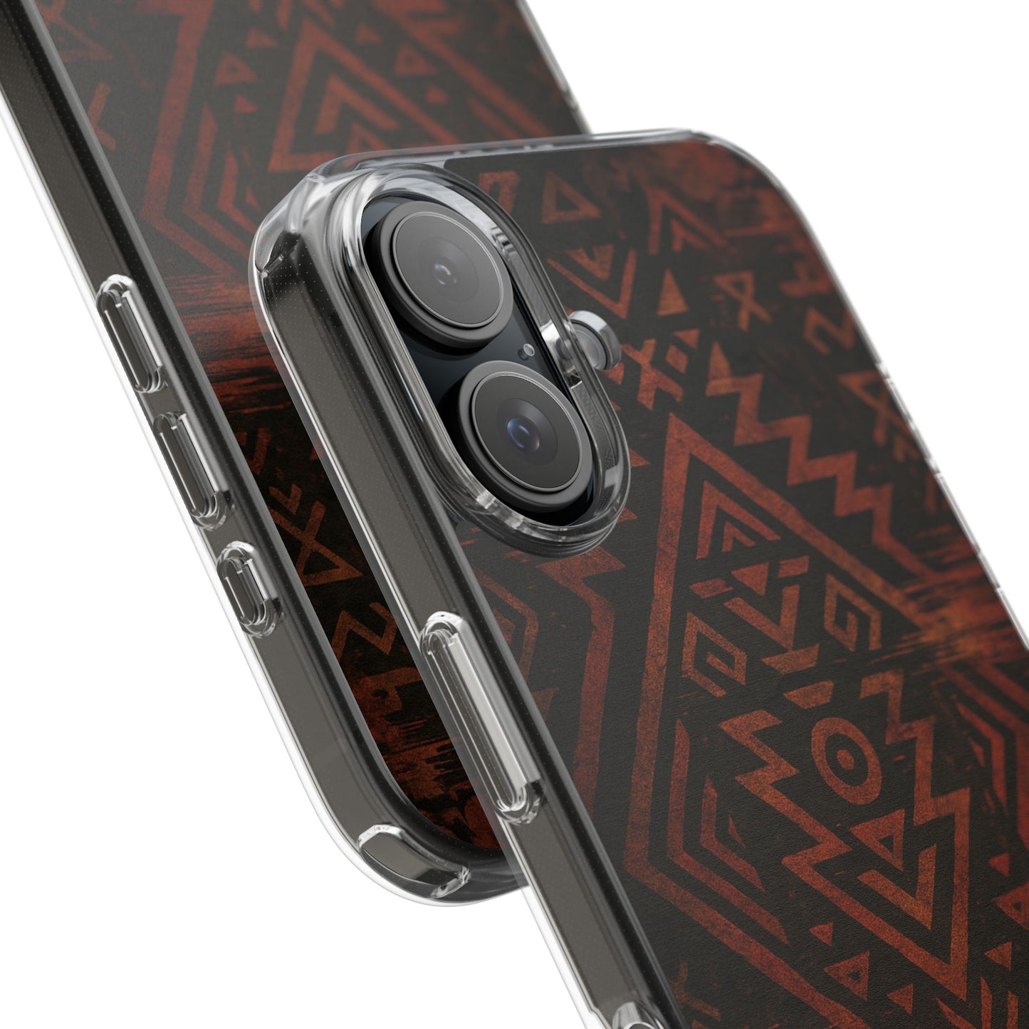 Tribal Glitch • Apple iPhone 16 • Clear Case