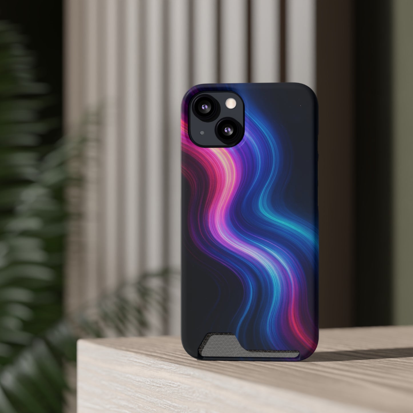 Quantum Surge • Apple iPhone 13 • MagSafe® Tough Case with Card Holder