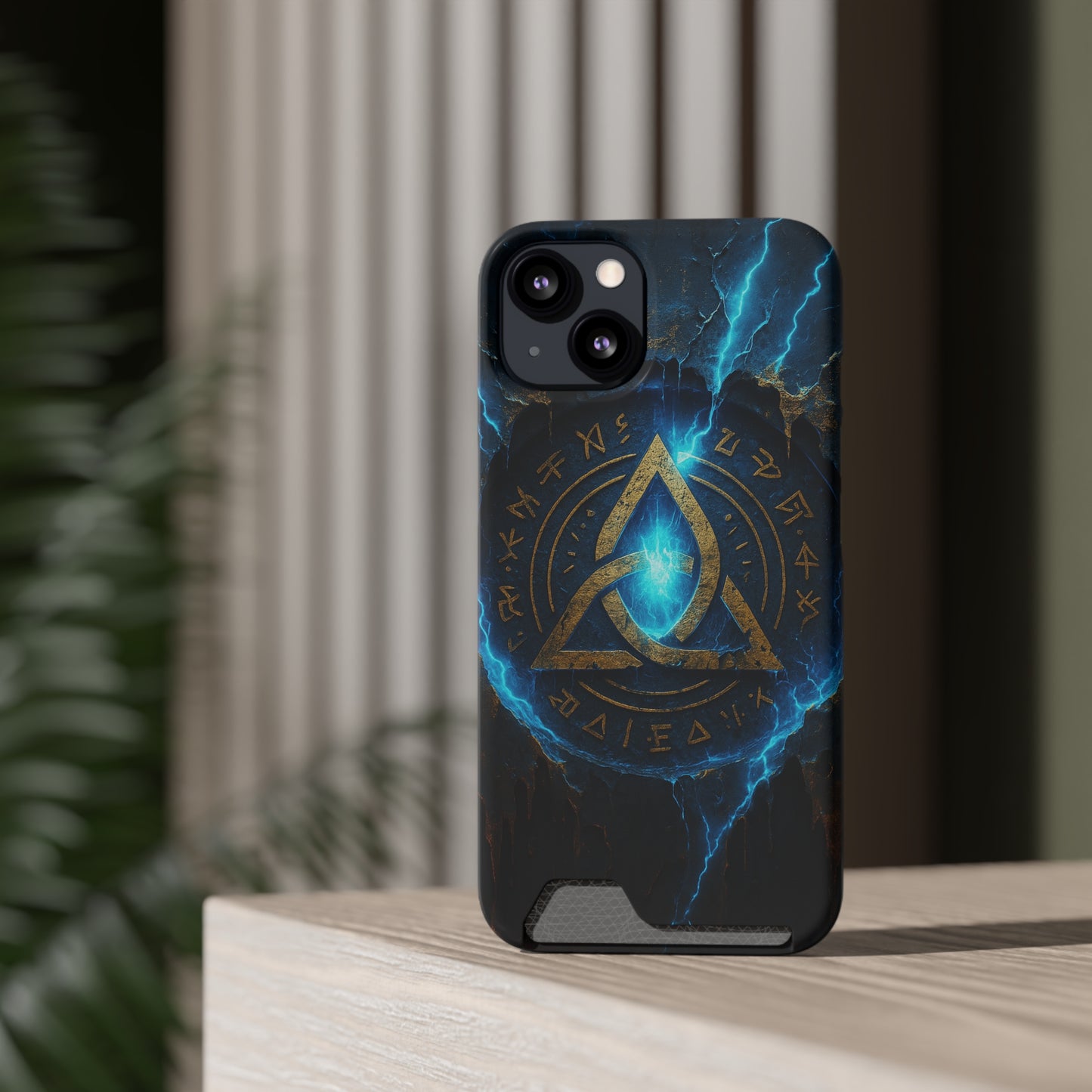 Mystic Triad • Apple iPhone 13 • MagSafe® Tough Case with Card Holder