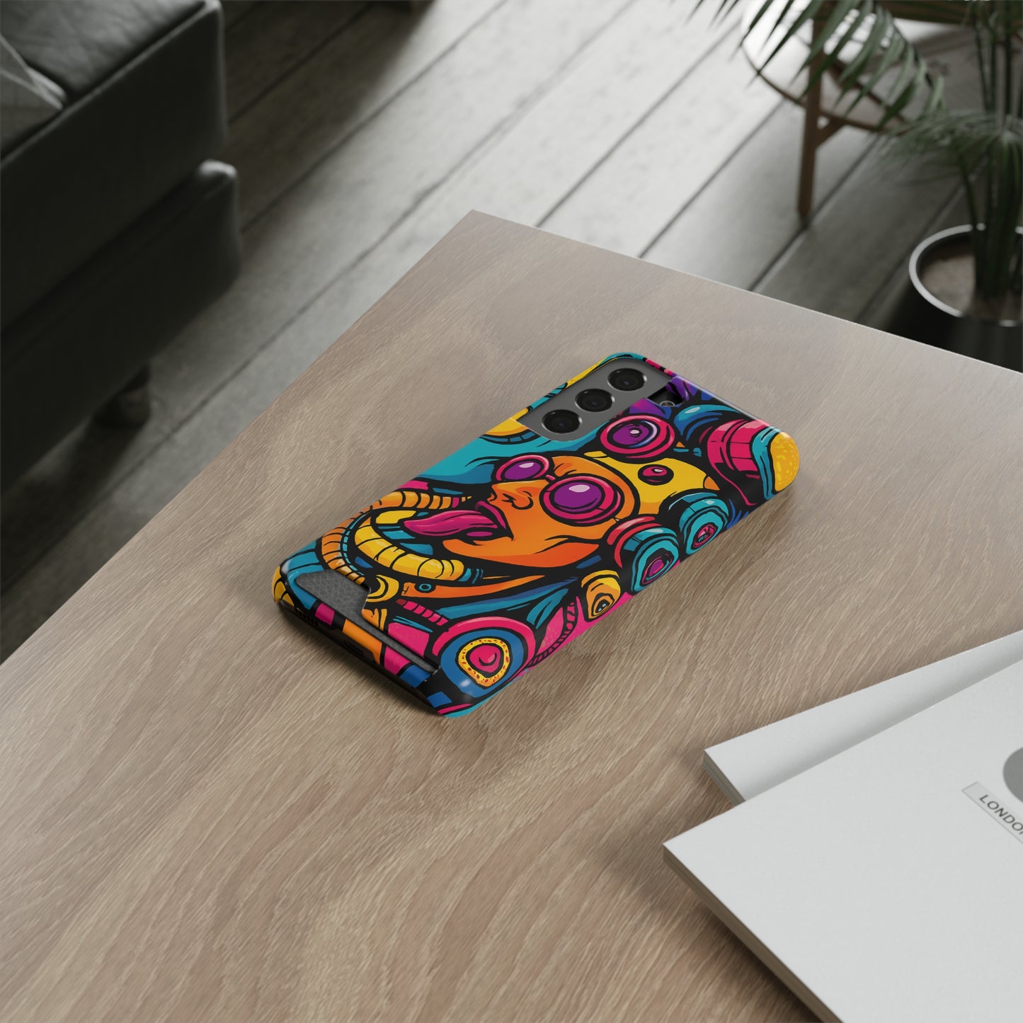 Pixel Rebellion • Samsung Galaxy S22 • MagSafe® Tough Case with Card Holder