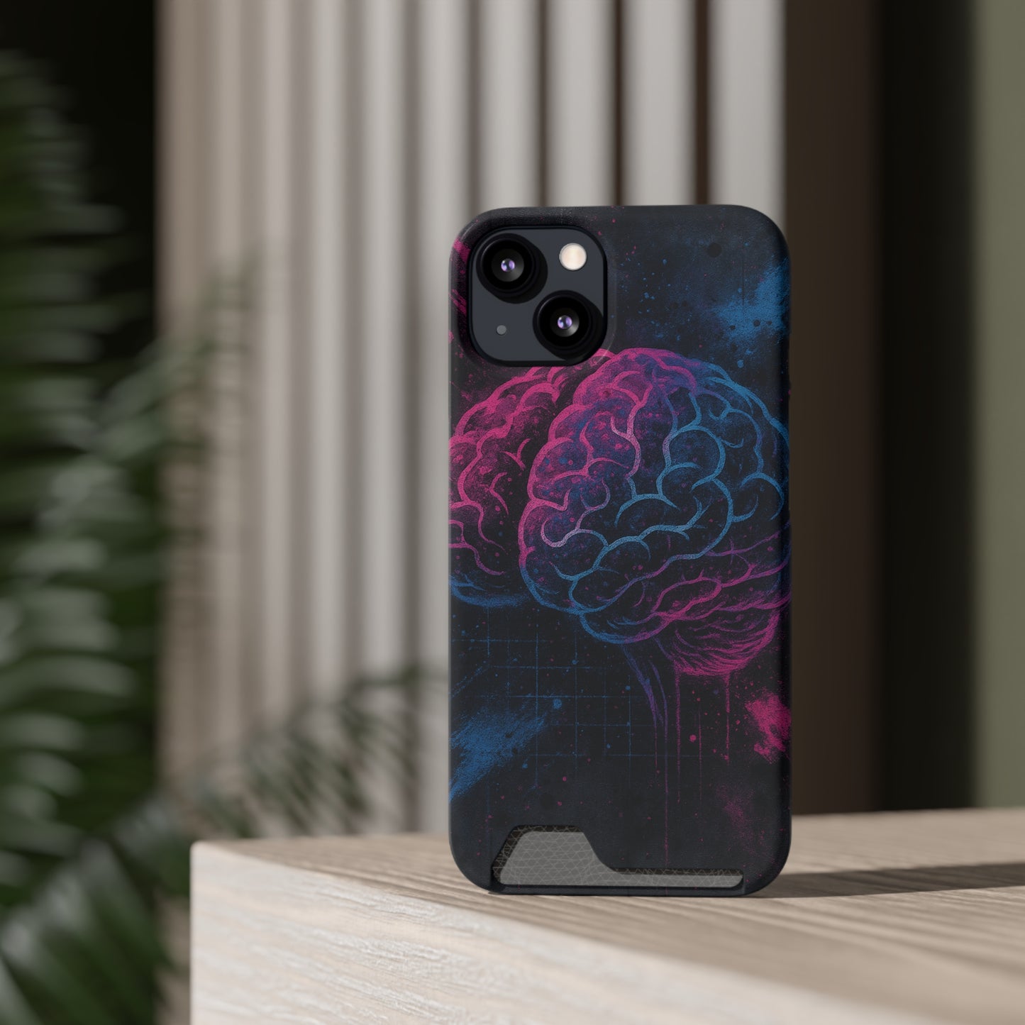 Frontal Cortex • Apple iPhone 13 • MagSafe® Tough Case with Card Holder