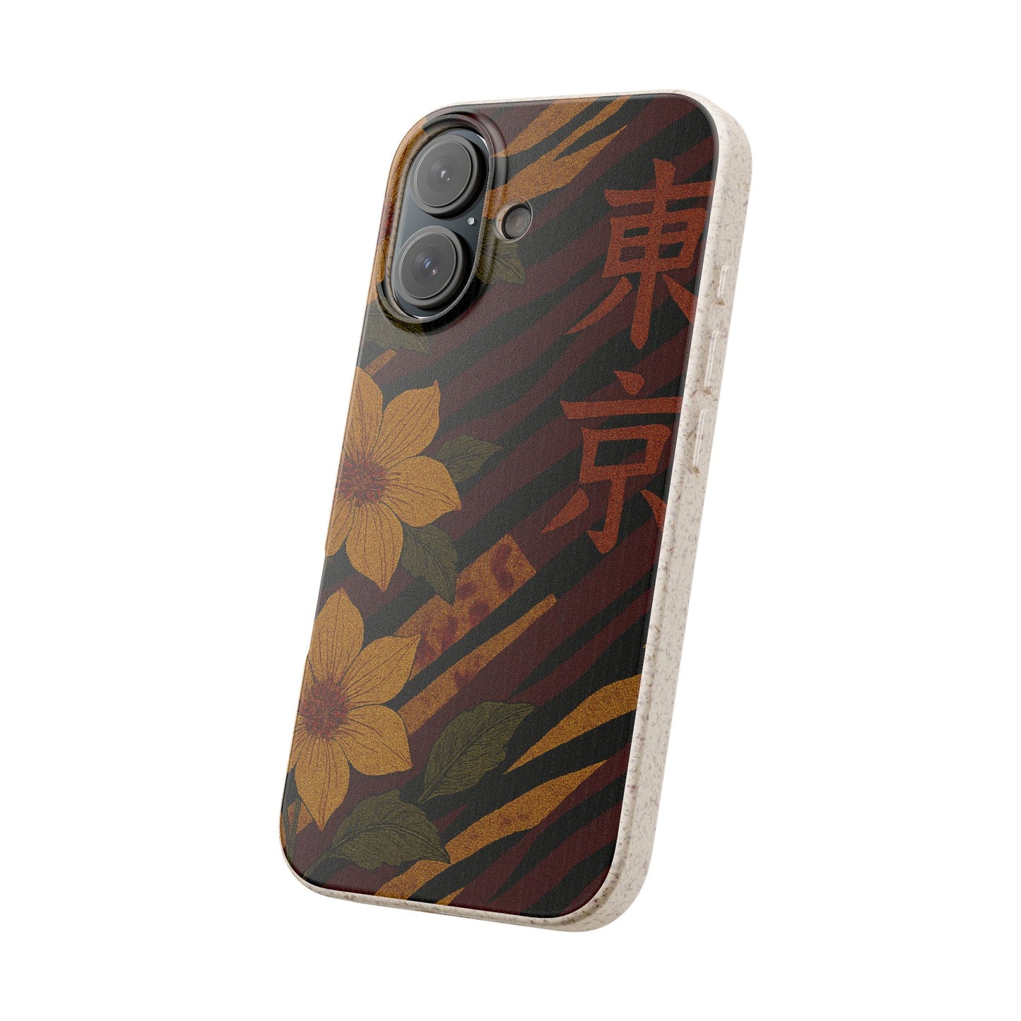 Tiger Petal • Apple iPhone 16 Eco-Friendly Phone Case