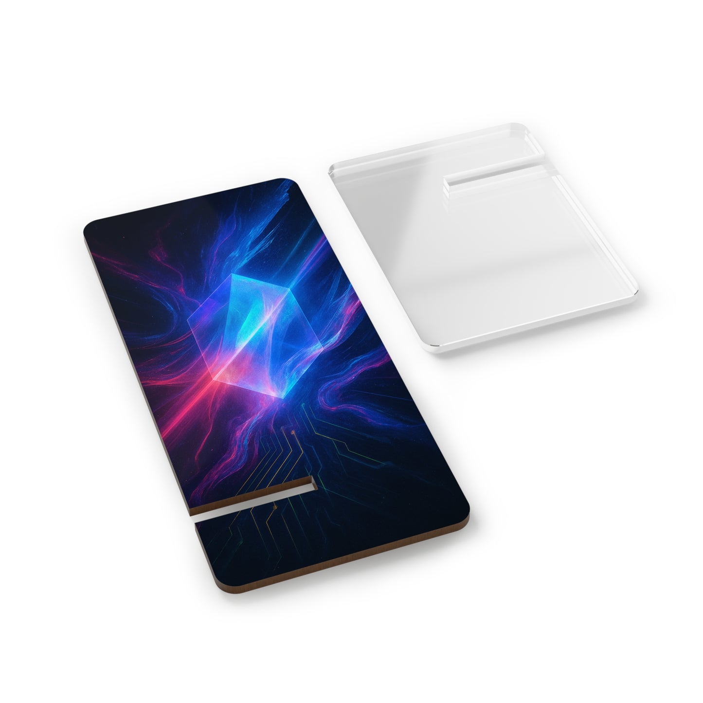 Crystal Silicone • Smartphone Display Stand