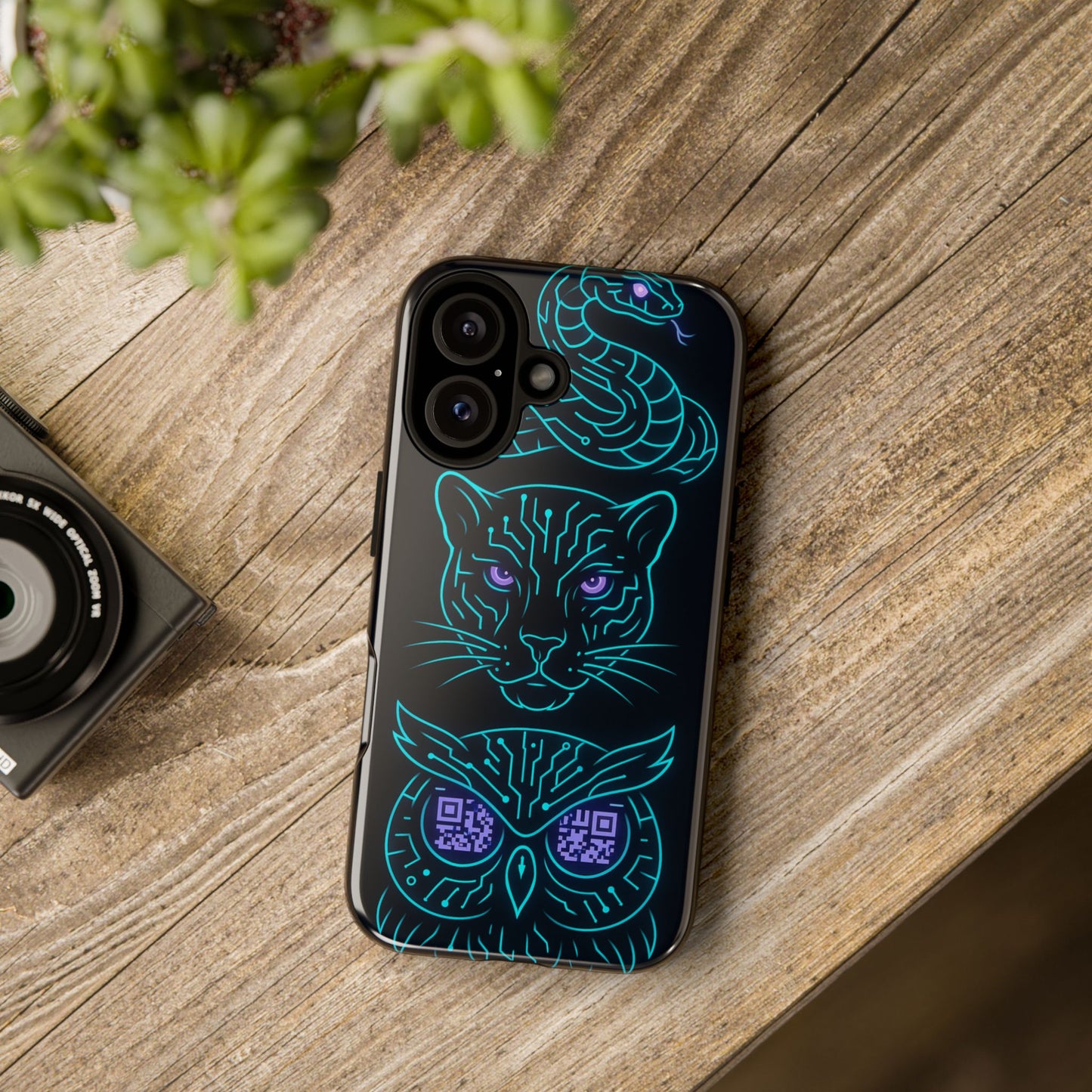 Mystic Midnight • Apple iPhone 16 • MagSafe® Magnetic Tough Case