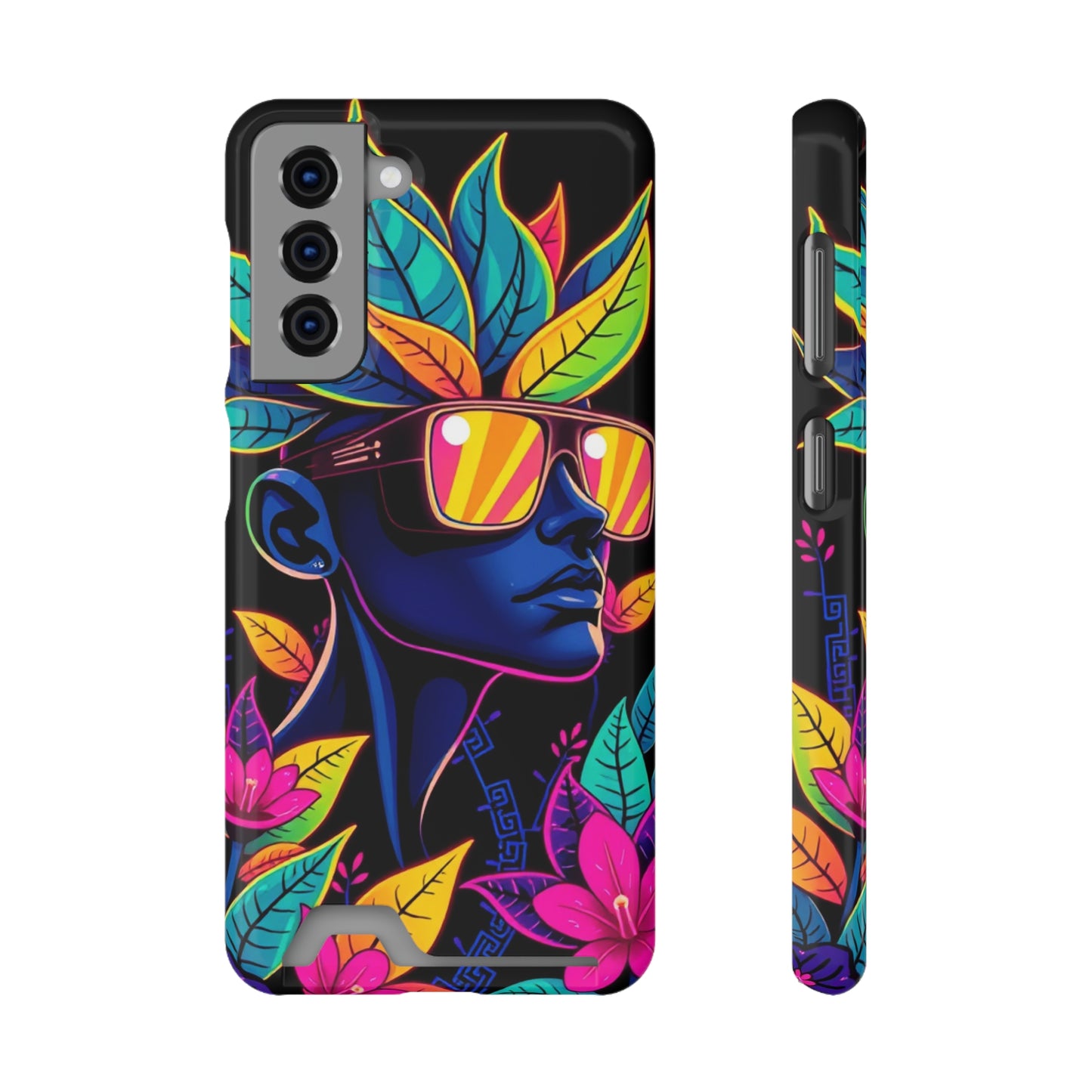 Neon Punk • Samsung Galaxy S21 • MagSafe® Tough Case with Card Holder