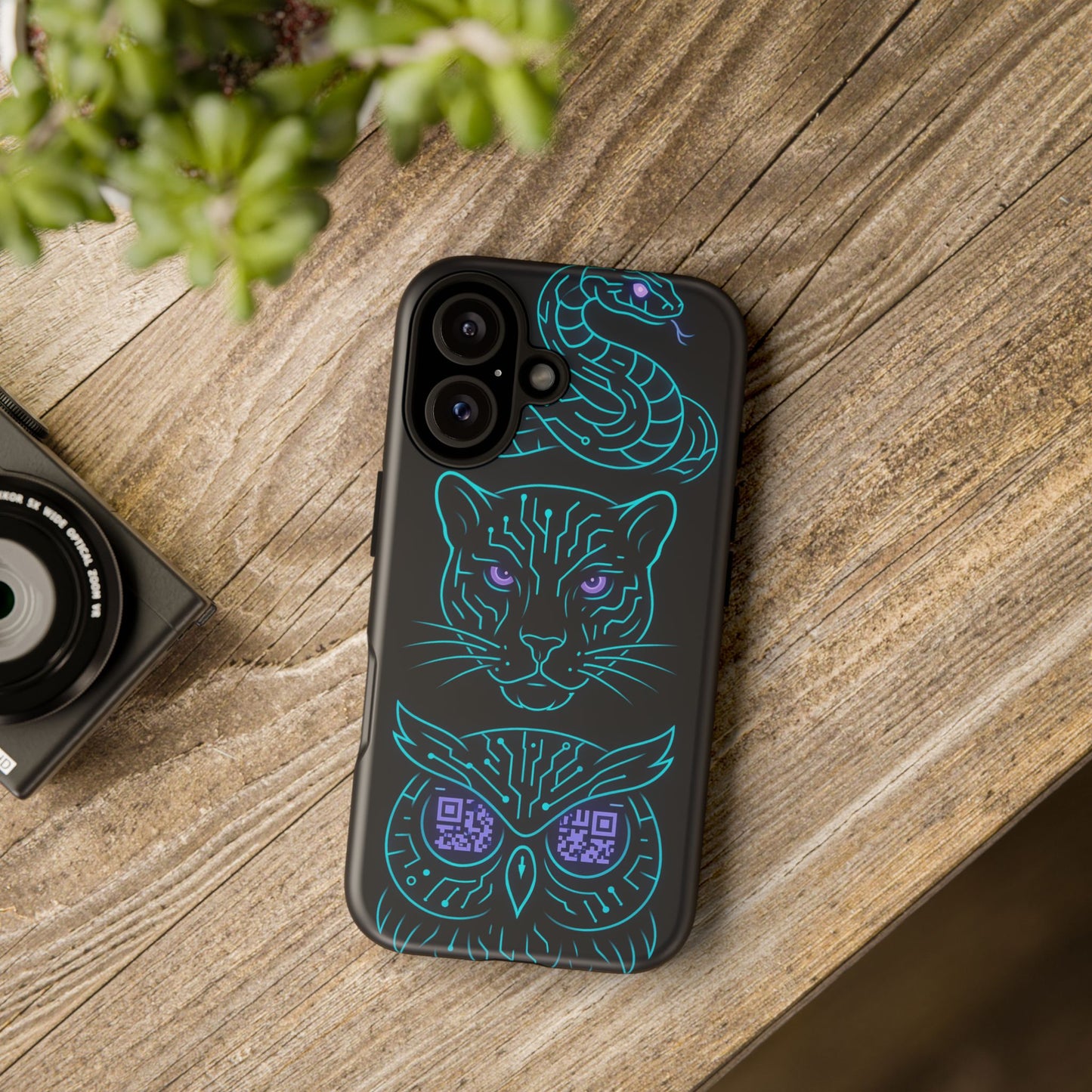 Mystic Midnight • Apple iPhone 16 • MagSafe® Magnetic Tough Case