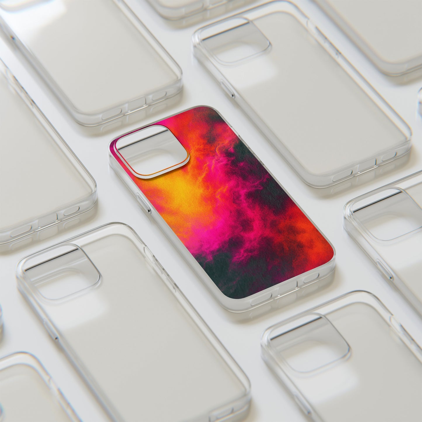 Pixel Blaze • Apple iPhone 14 • Flexi Clear Case