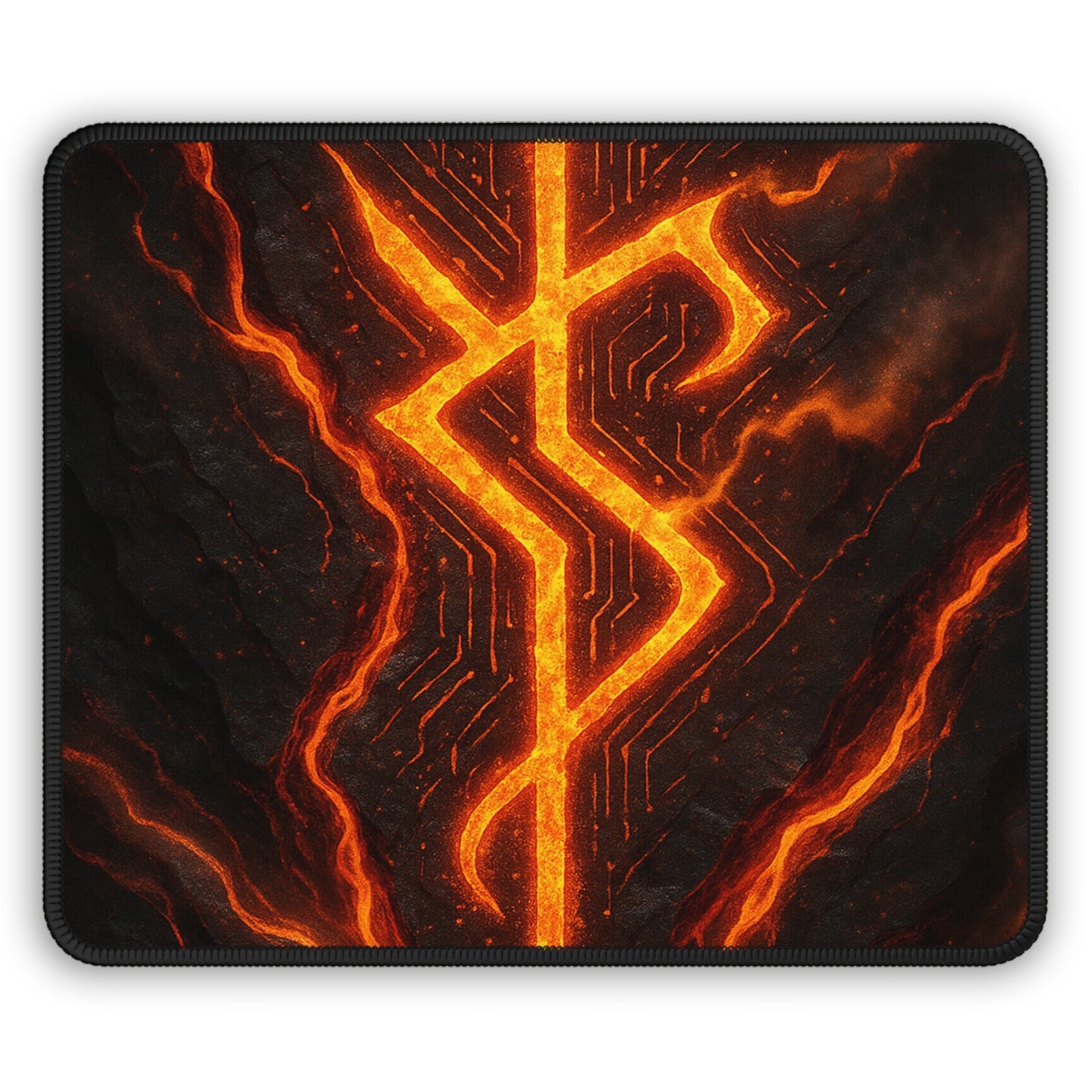 Molten Glyph • Eco-Friendly Gaming Mouse Pad