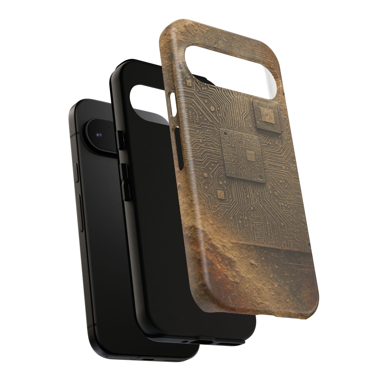 Sand Circuit • Google Pixel 9 • MagSafe® Magnetic Tough Case