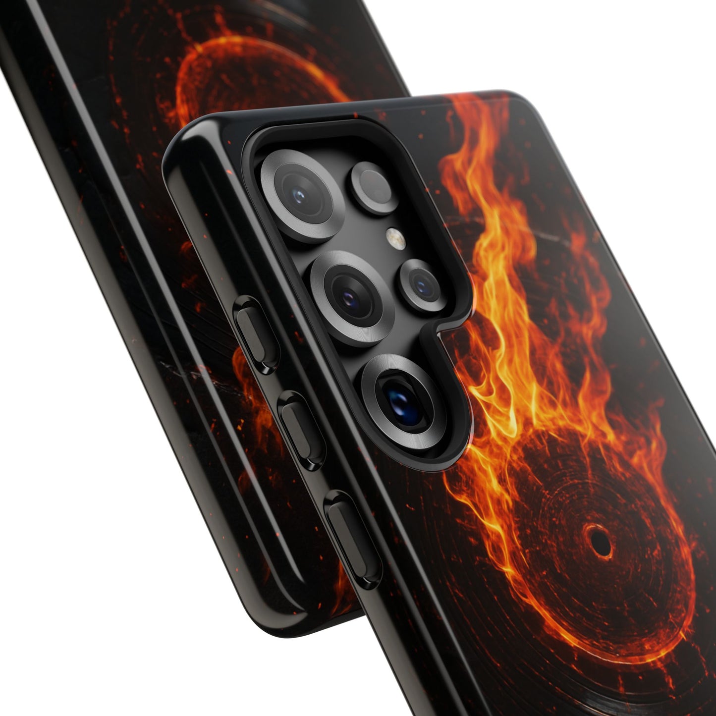 Vinyl Inferno • Samsung Galaxy S25 • MagSafe® Magnetic Tough Case
